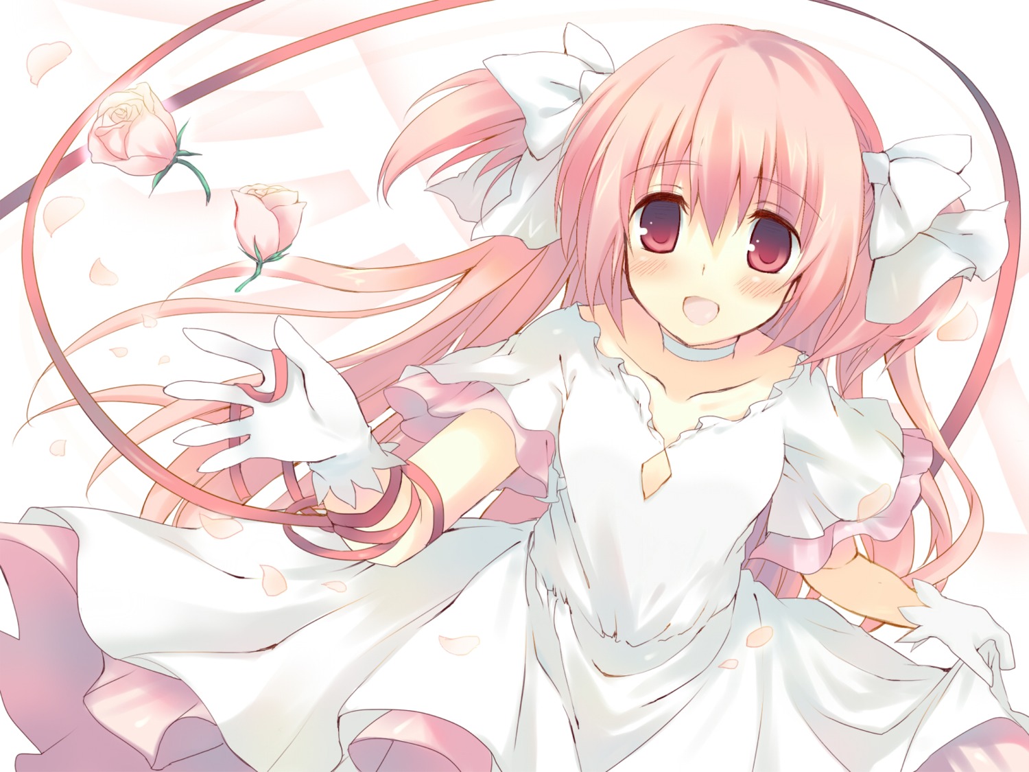 dress kaname_madoka kinoko puella_magi_madoka_magica ultimate_madoka wallpaper