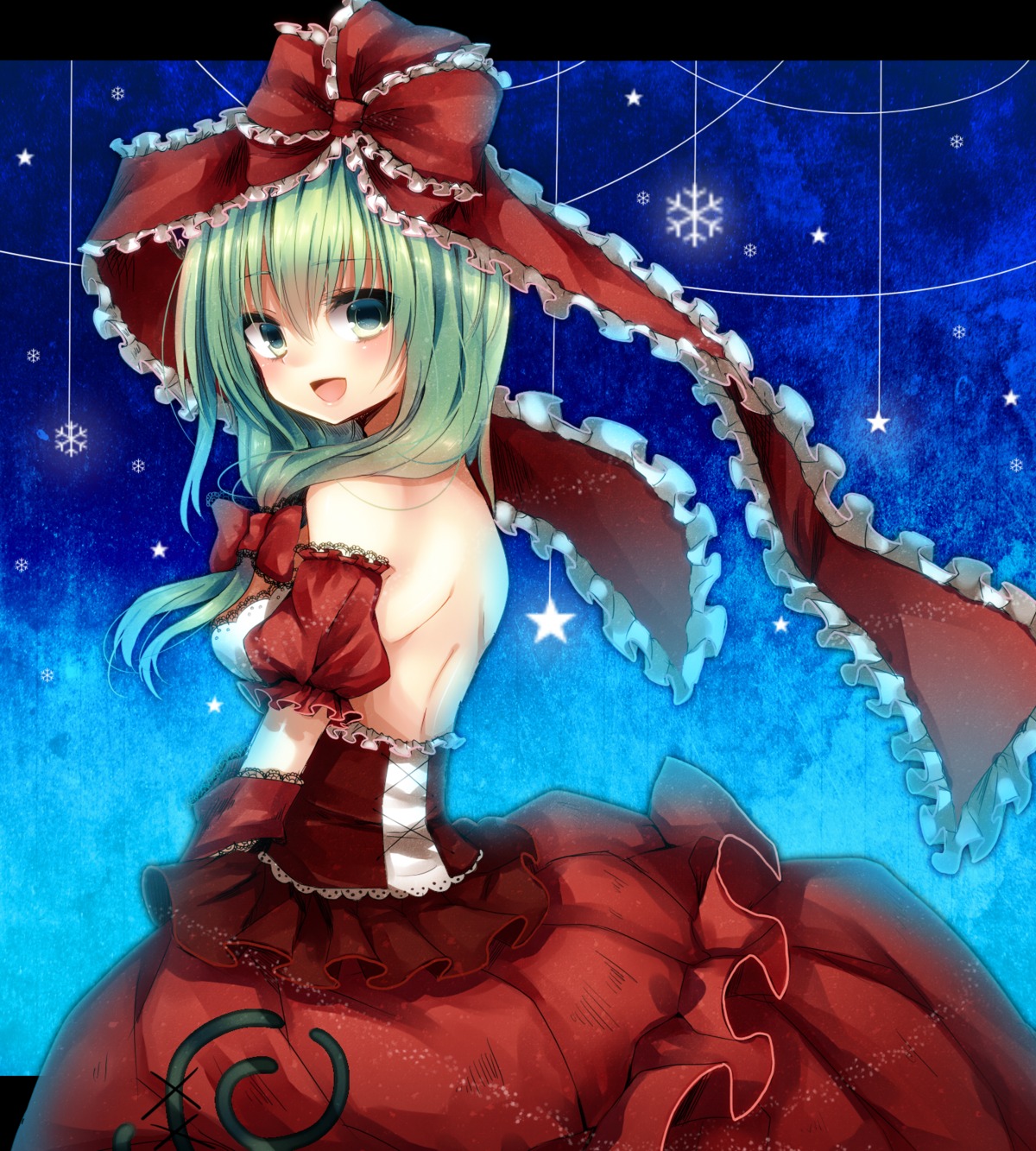 dress kagiyama_hina kanzaki_maguro touhou