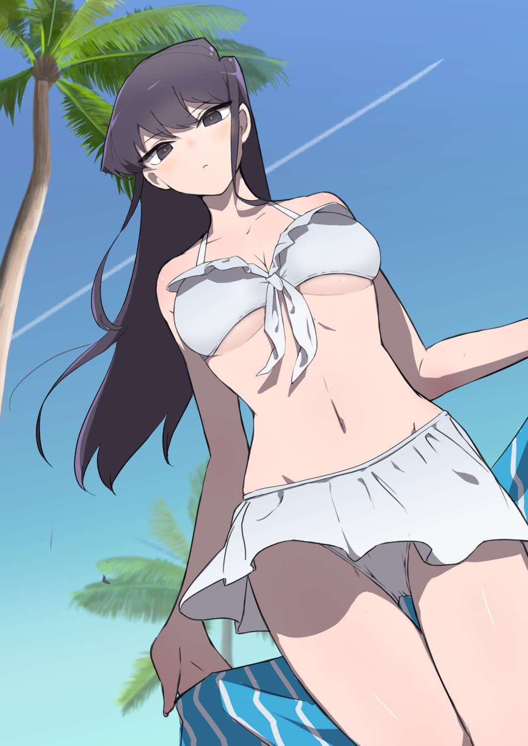 bikini komi-san_wa_komyushou_desu. komi_shouko swimsuits takita_(takita3411)