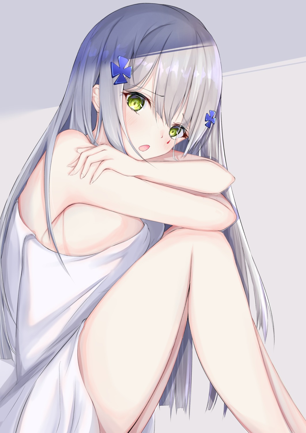 girls_frontline hk416_(girls_frontline) megumi_kei towel