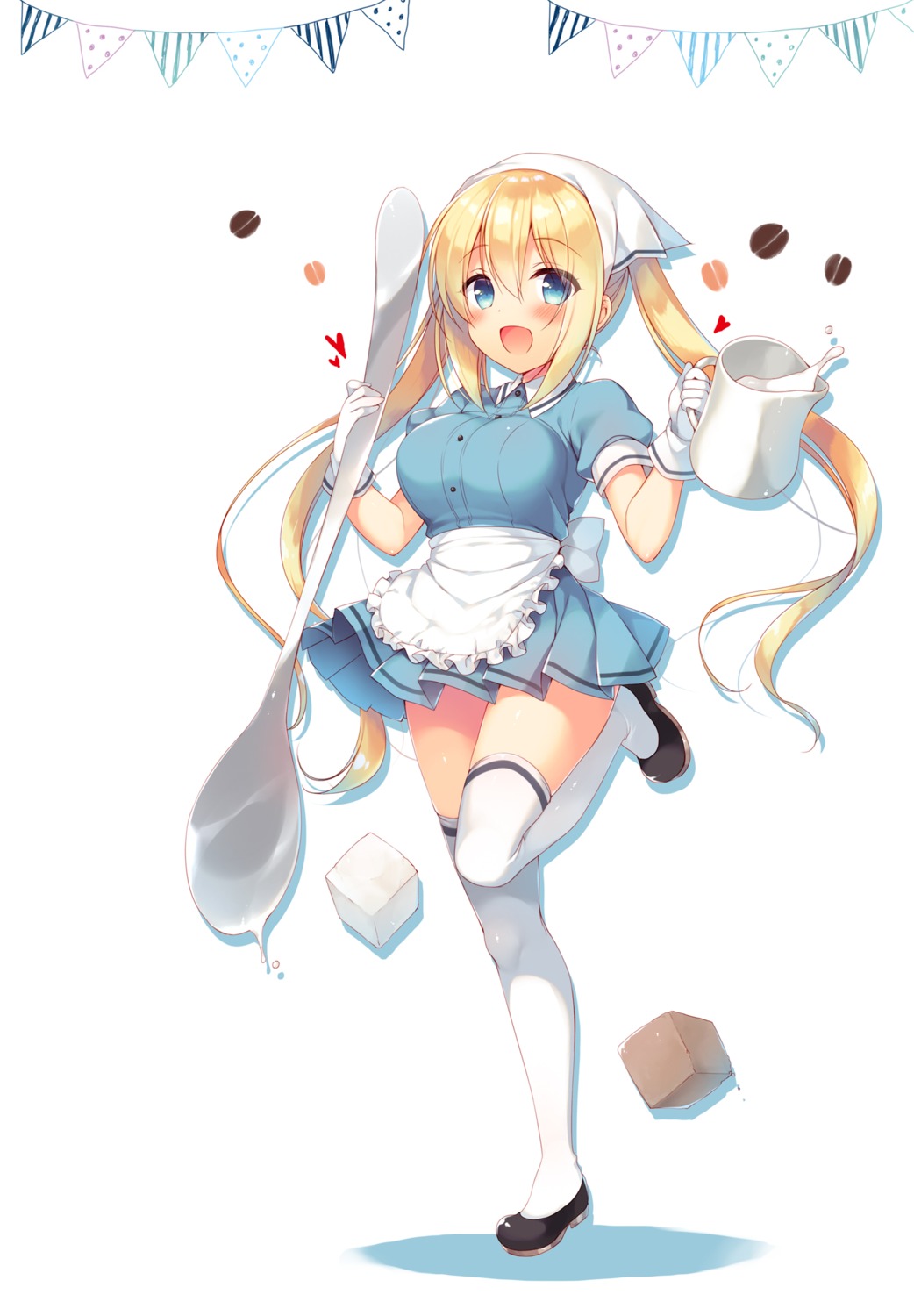 23.4° blend_s hinata_kaho ichiri maid thighhighs waitress