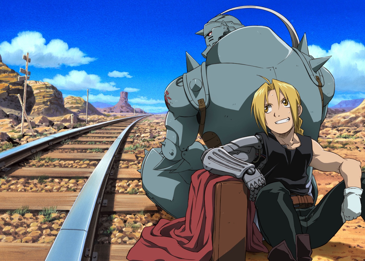 alphonse_elric edward_elric fullmetal_alchemist male