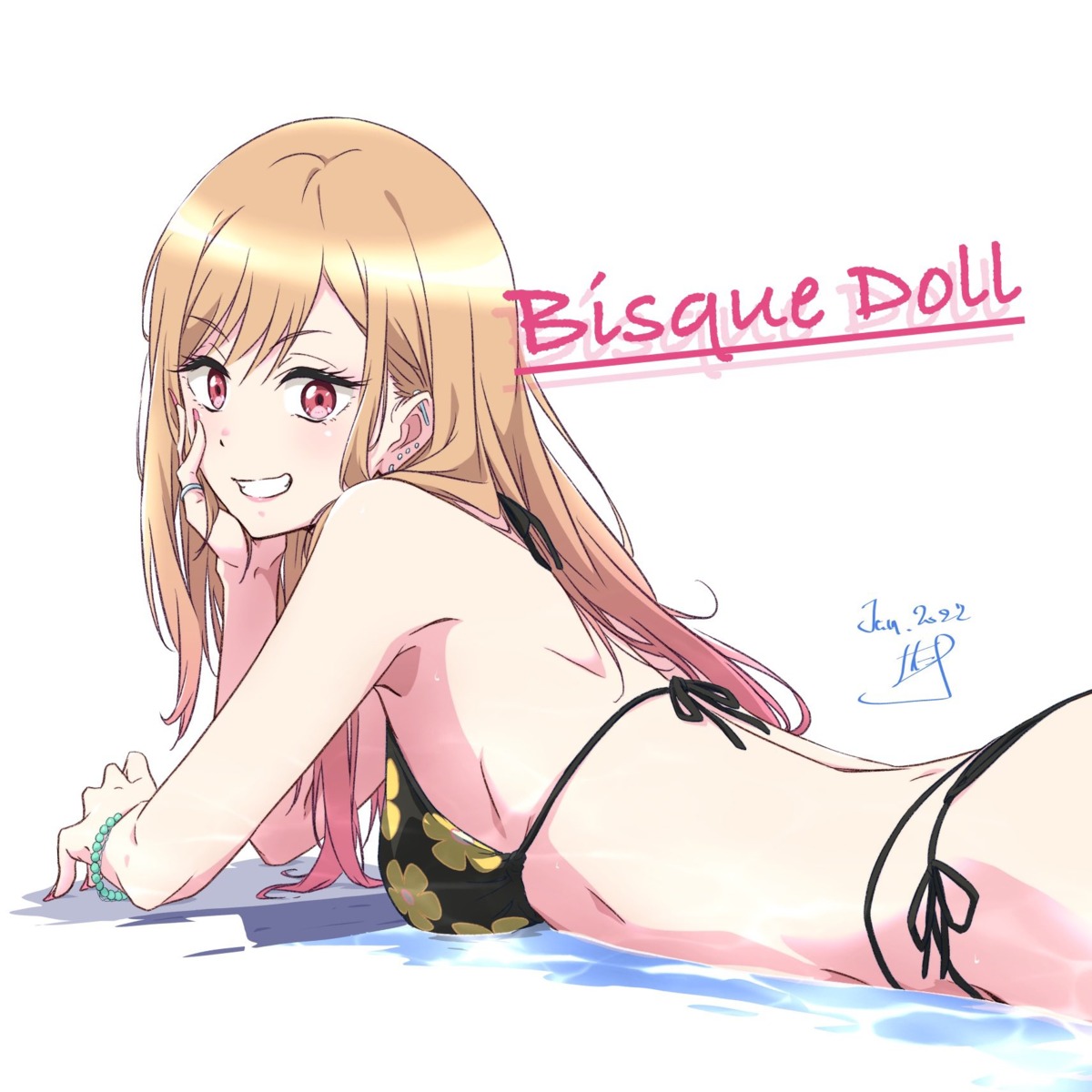 bikini kitagawa_marin nii_manabu sono_bisque_doll_wa_koi_wo_suru swimsuits wet