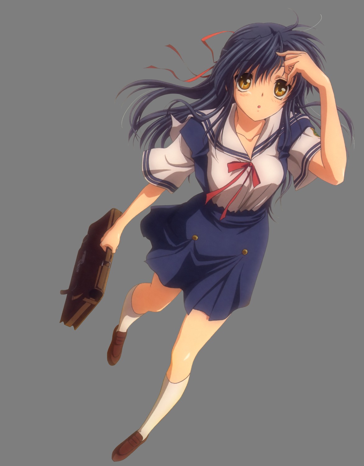 clannad sagara_misae seifuku transparent_png