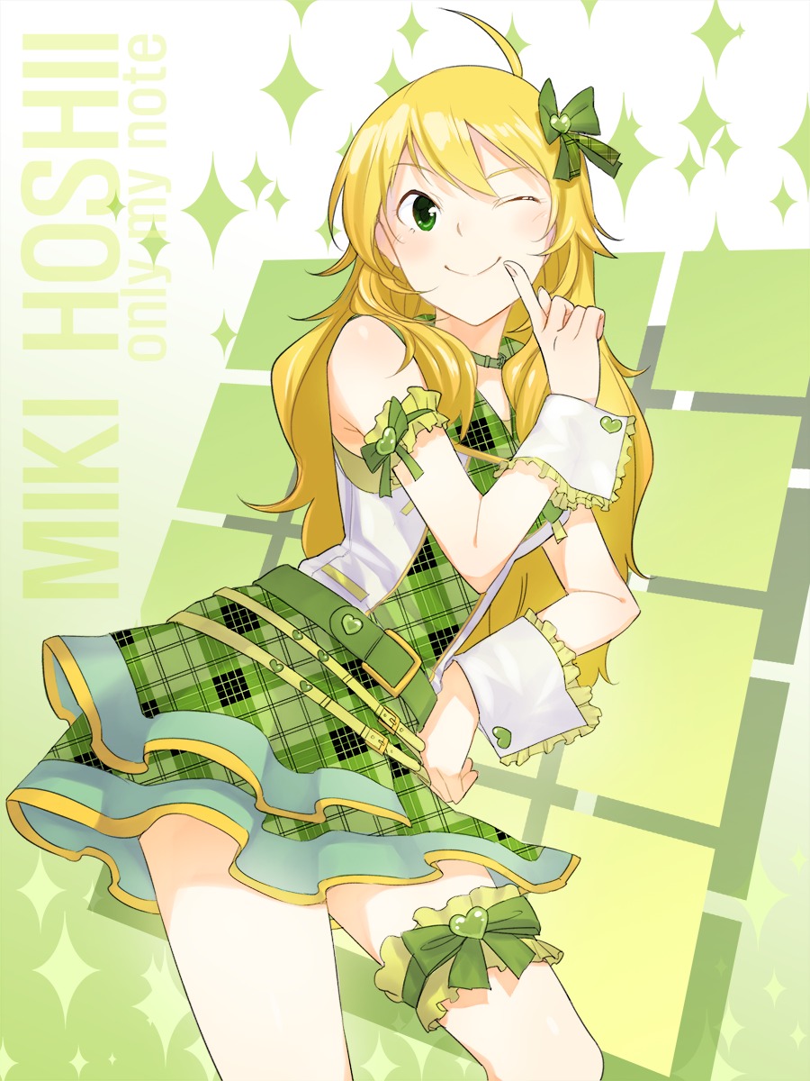 garter gulim hoshii_miki the_idolm@ster