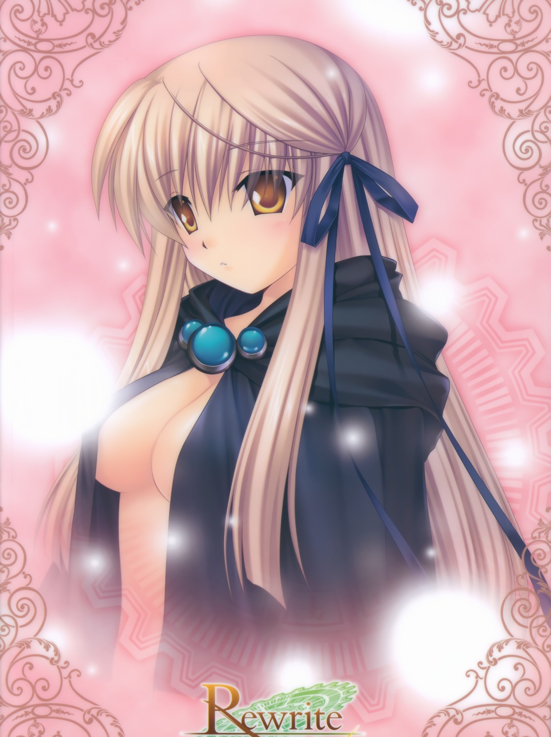 hinoue_itaru key no_bra open_shirt rewrite senri_akane