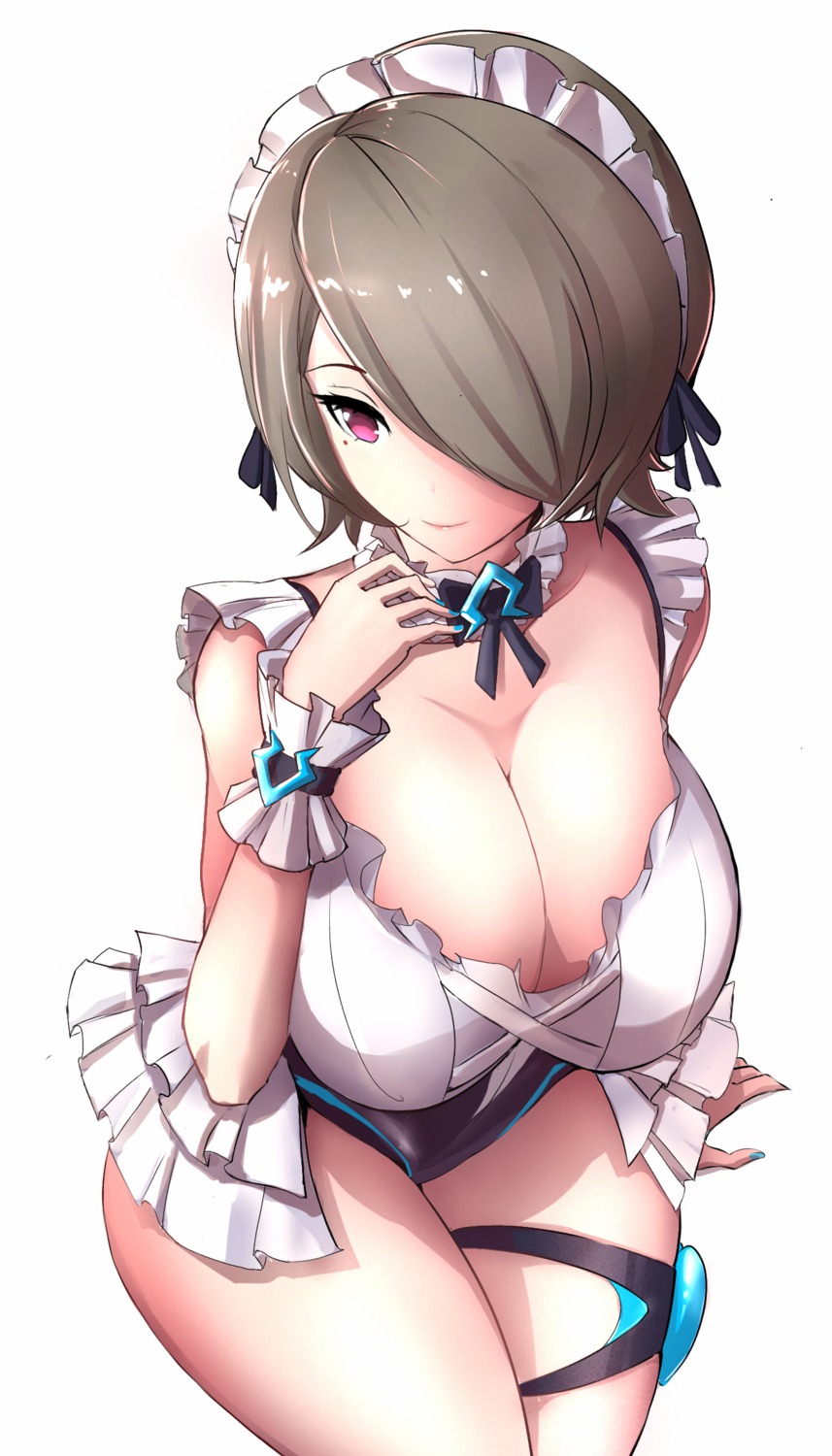 benghuai_xueyuan garter honkai_impact maid rita_rossweisse swimsuits tagme