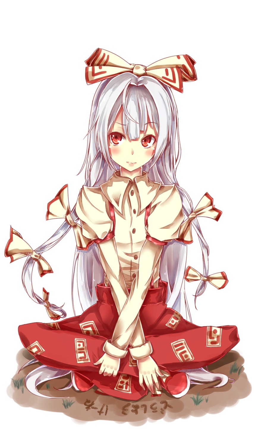 fujiwara_no_mokou touhou uraziru