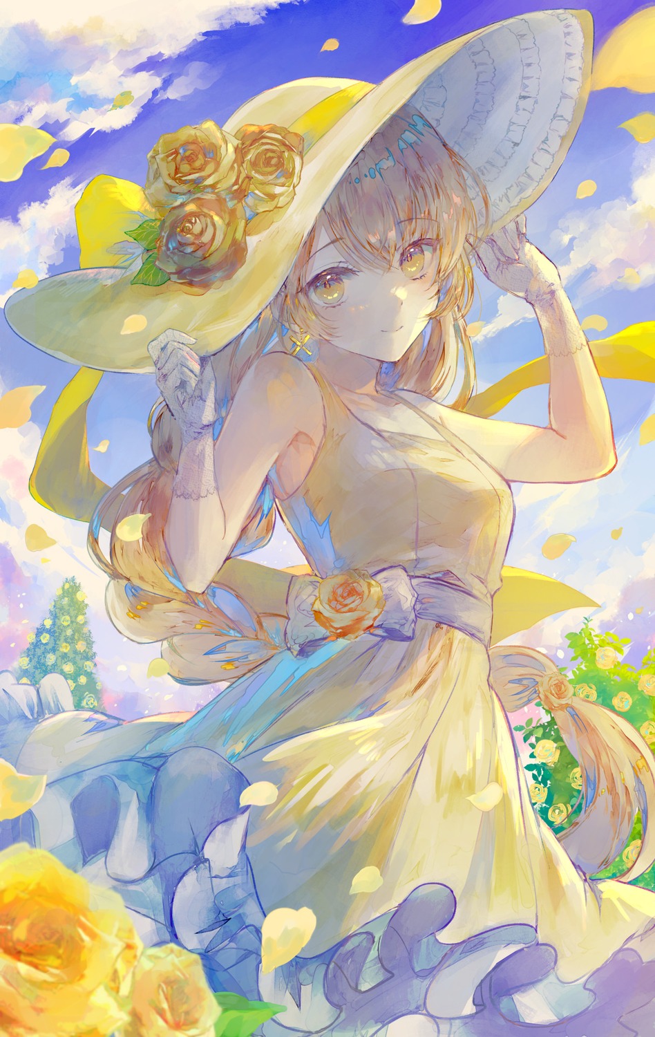 dress mishiro_(iromishiro) summer_dress