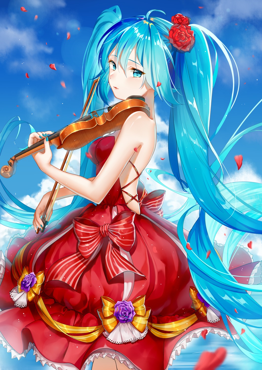 dress hatsune_miku ihachisu vocaloid