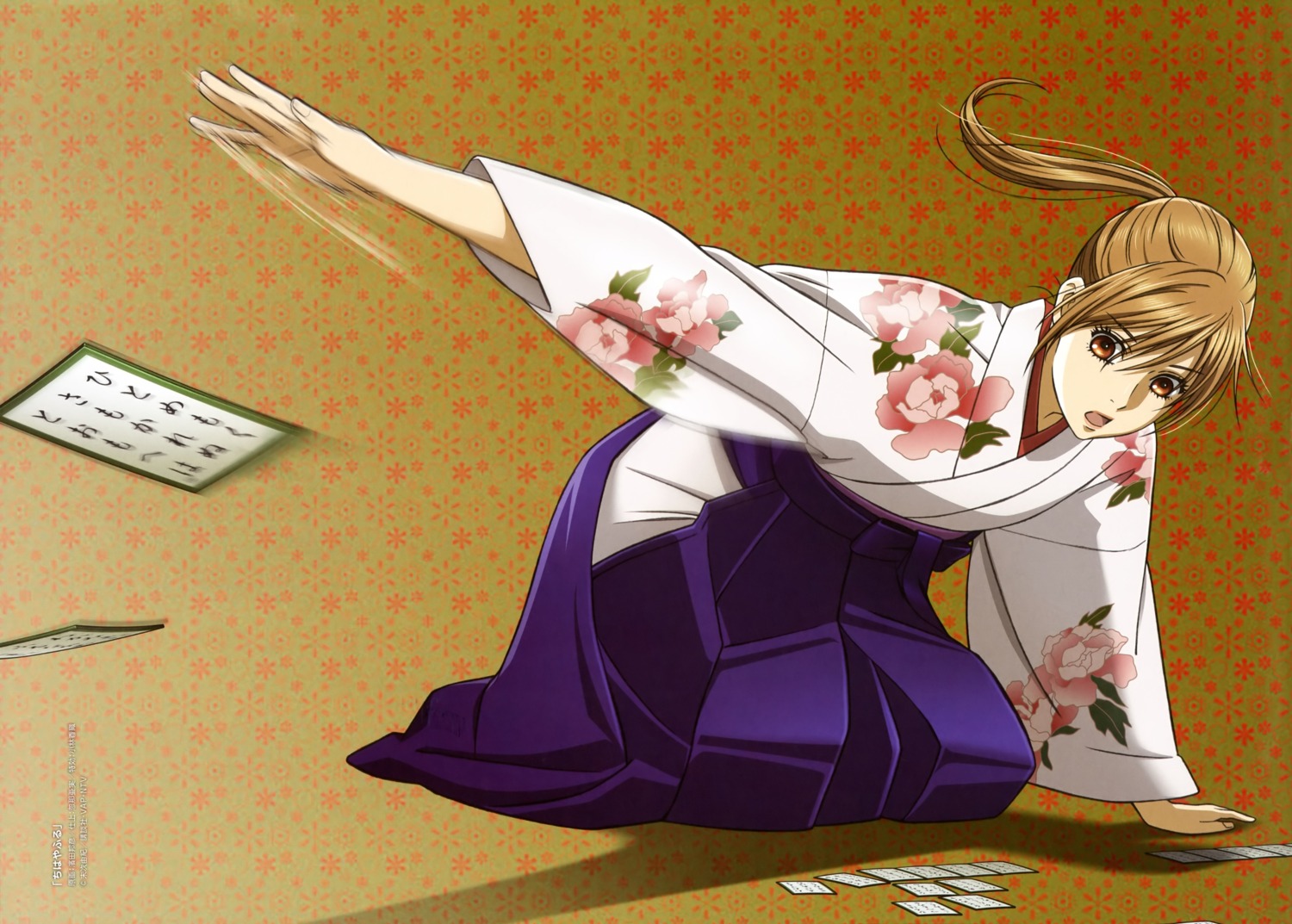 ayase_chihaya chihayafuru japanese_clothes