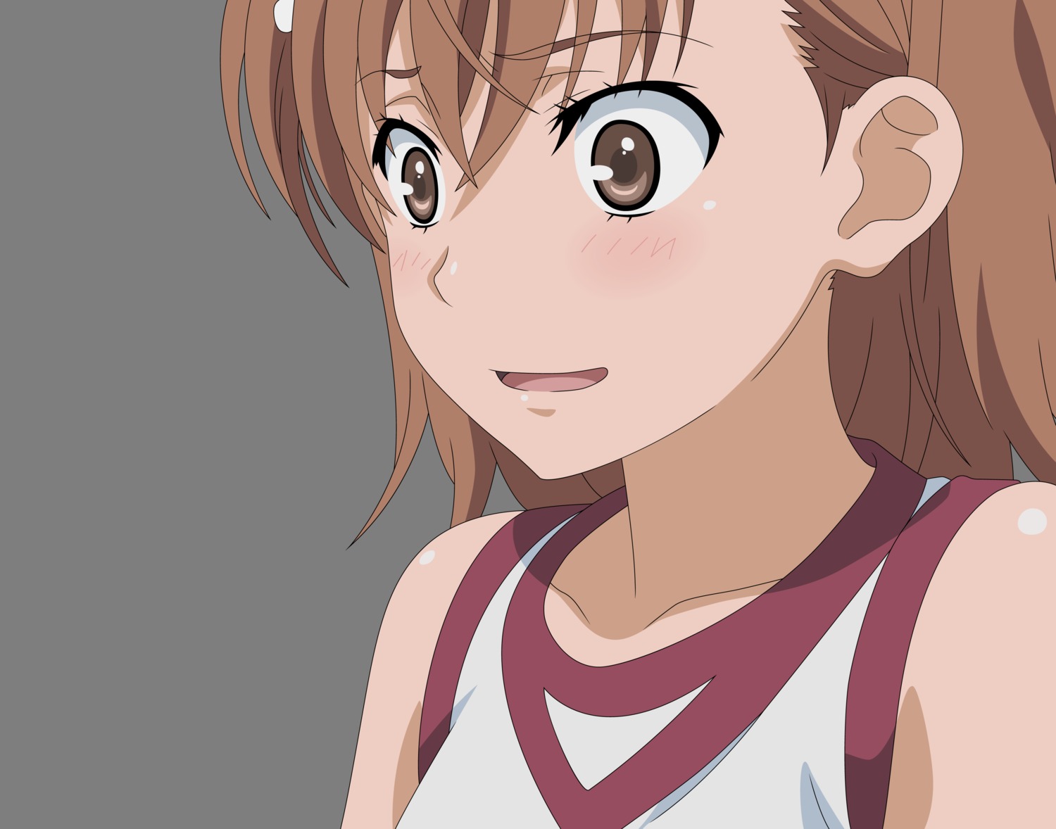 misaka_mikoto toaru_majutsu_no_index transparent_png vector_trace