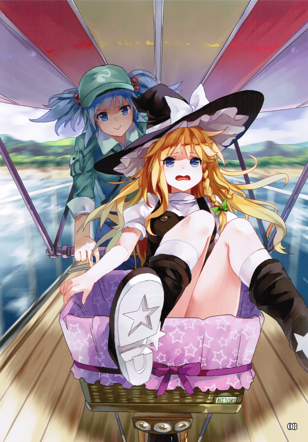 77gl kawashiro_nitori kirisame_marisa nanaho_denko touhou