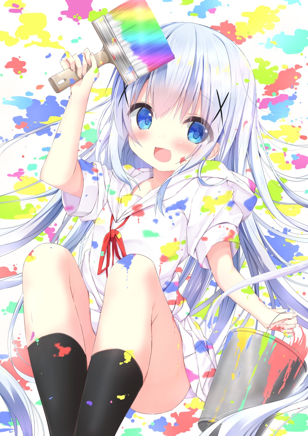 dress fairy_eye gochuumon_wa_usagi_desu_ka? kafuu_chino