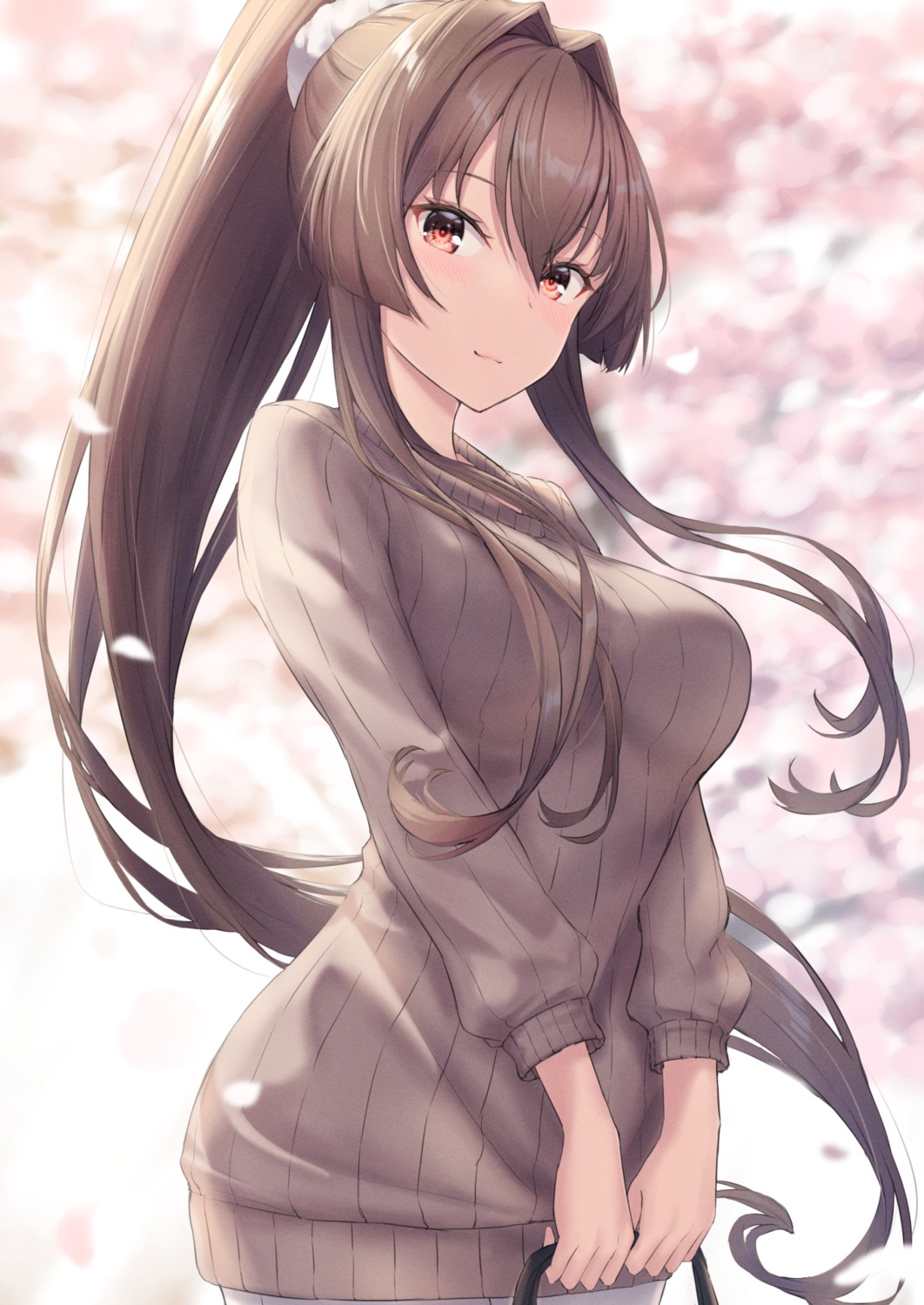 kantai_collection monoku sweater yamato_(kancolle)