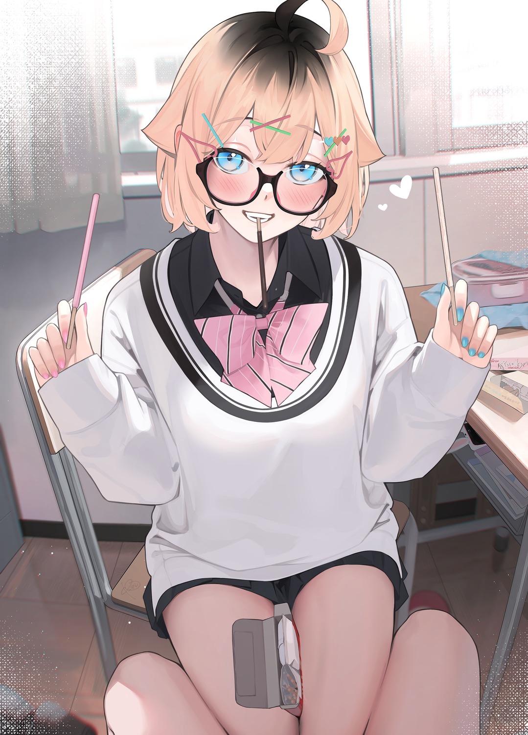 megane rerere seifuku sweater