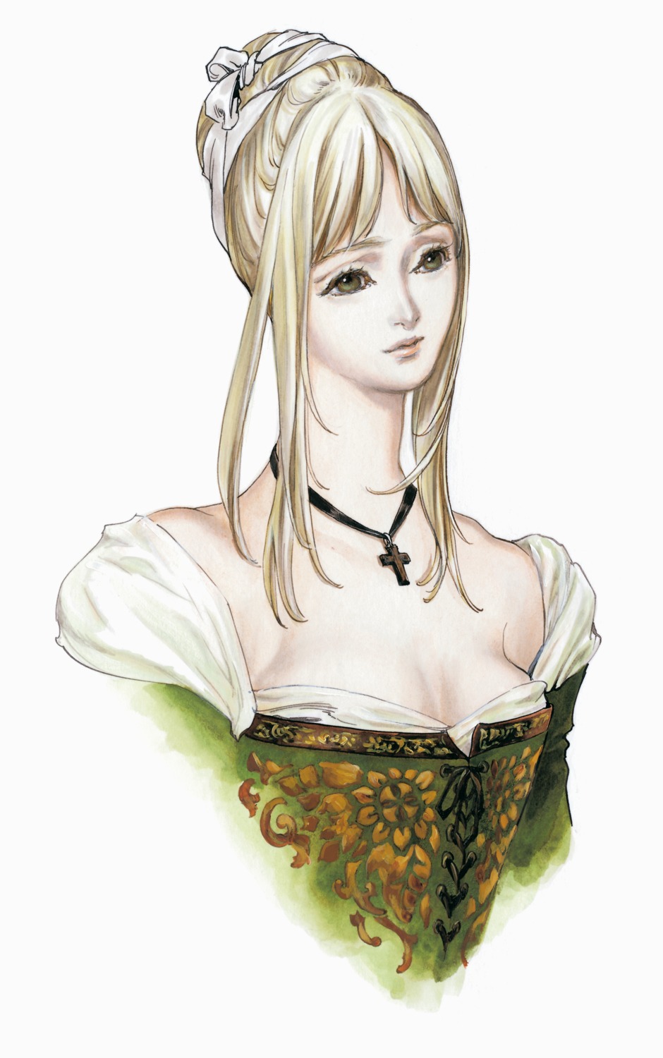 annette_renard castlevania castlevania:_the_dracula_x_chronicles cleavage dress kojima_ayami konami