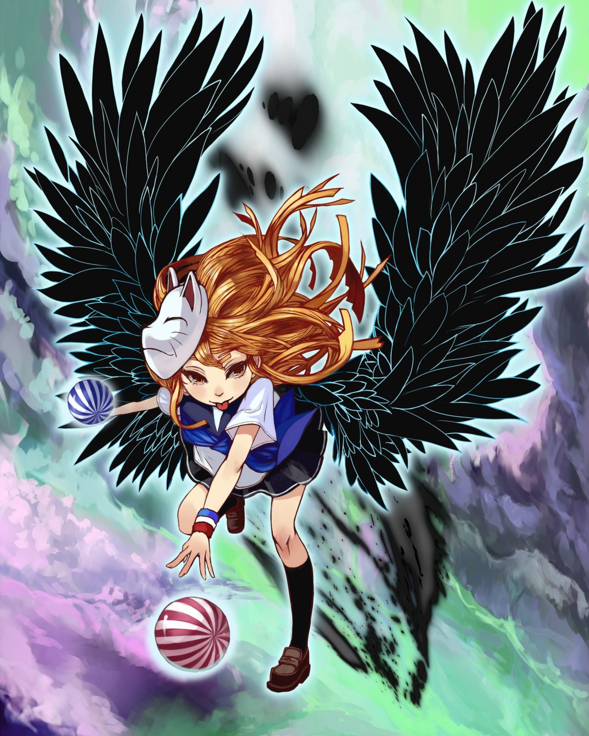 kansousamehada seifuku wings