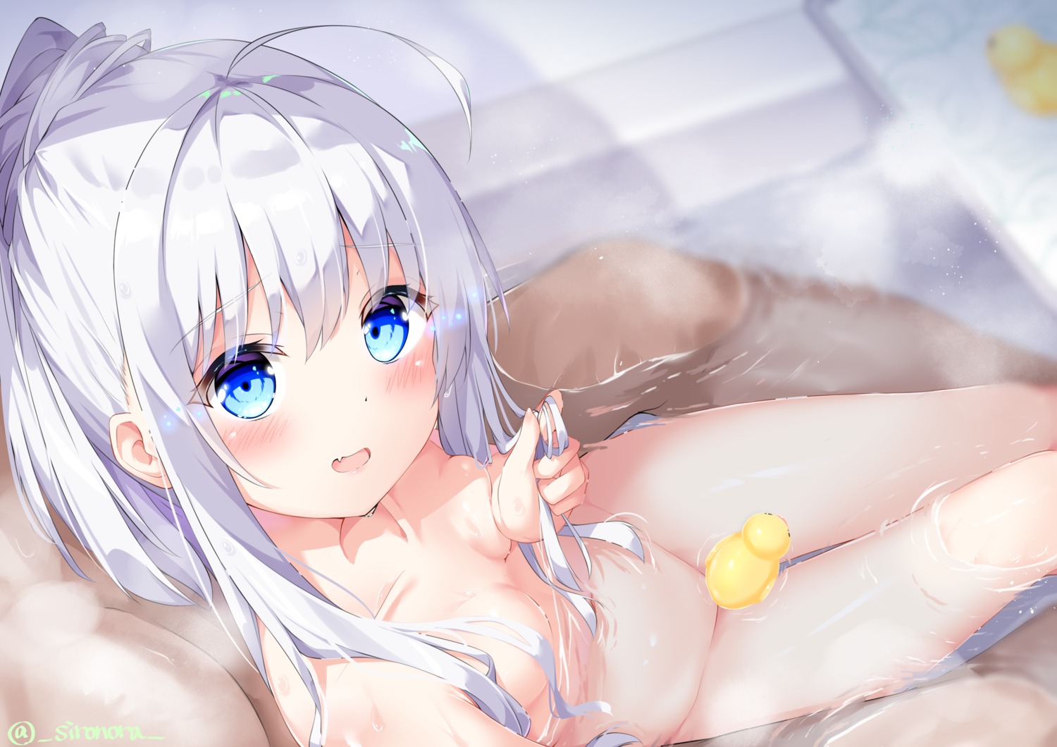 artist_revision bathing loli naked shironora wet