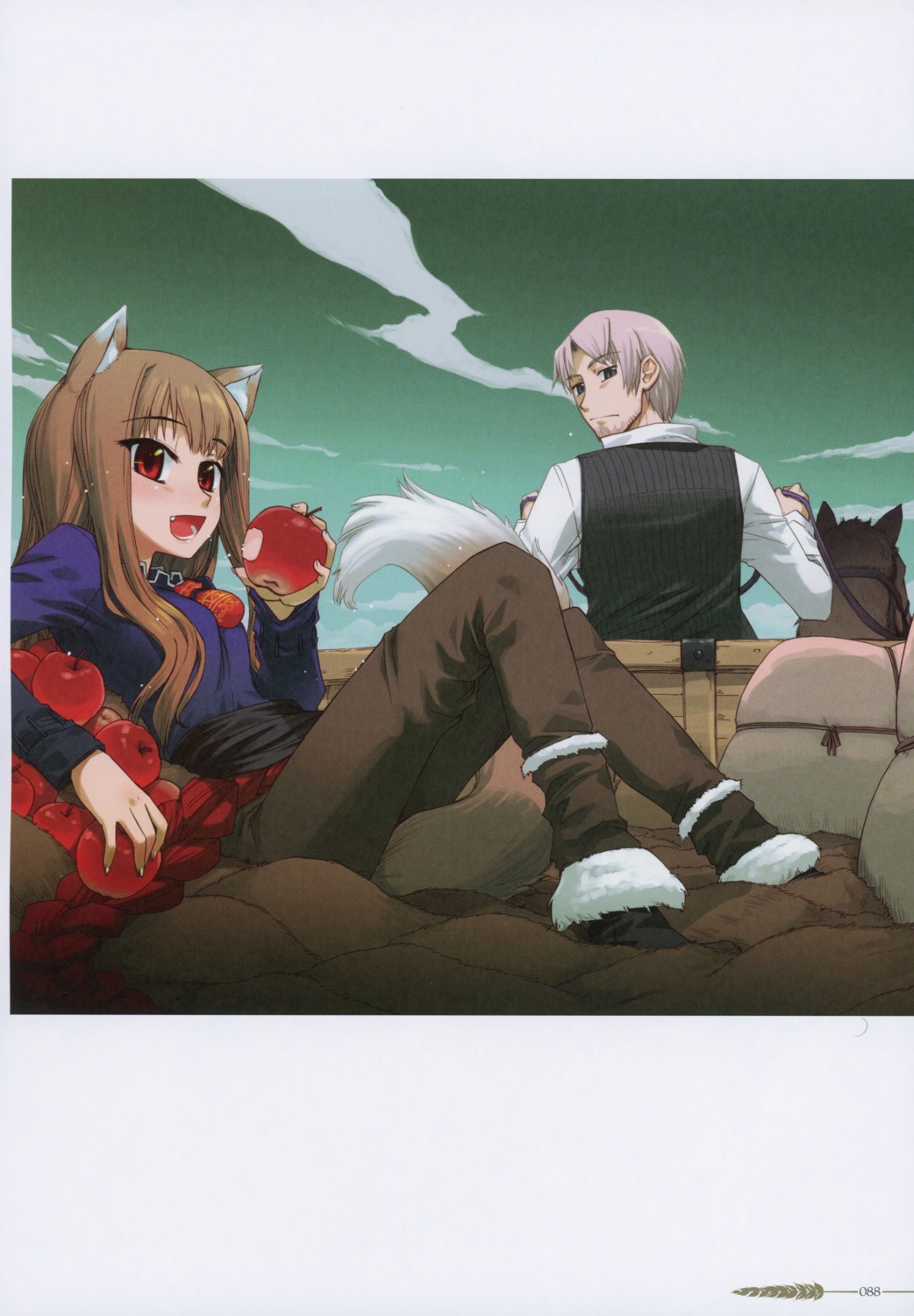 animal_ears craft_lawrence holo koume_keito spice_and_wolf tail