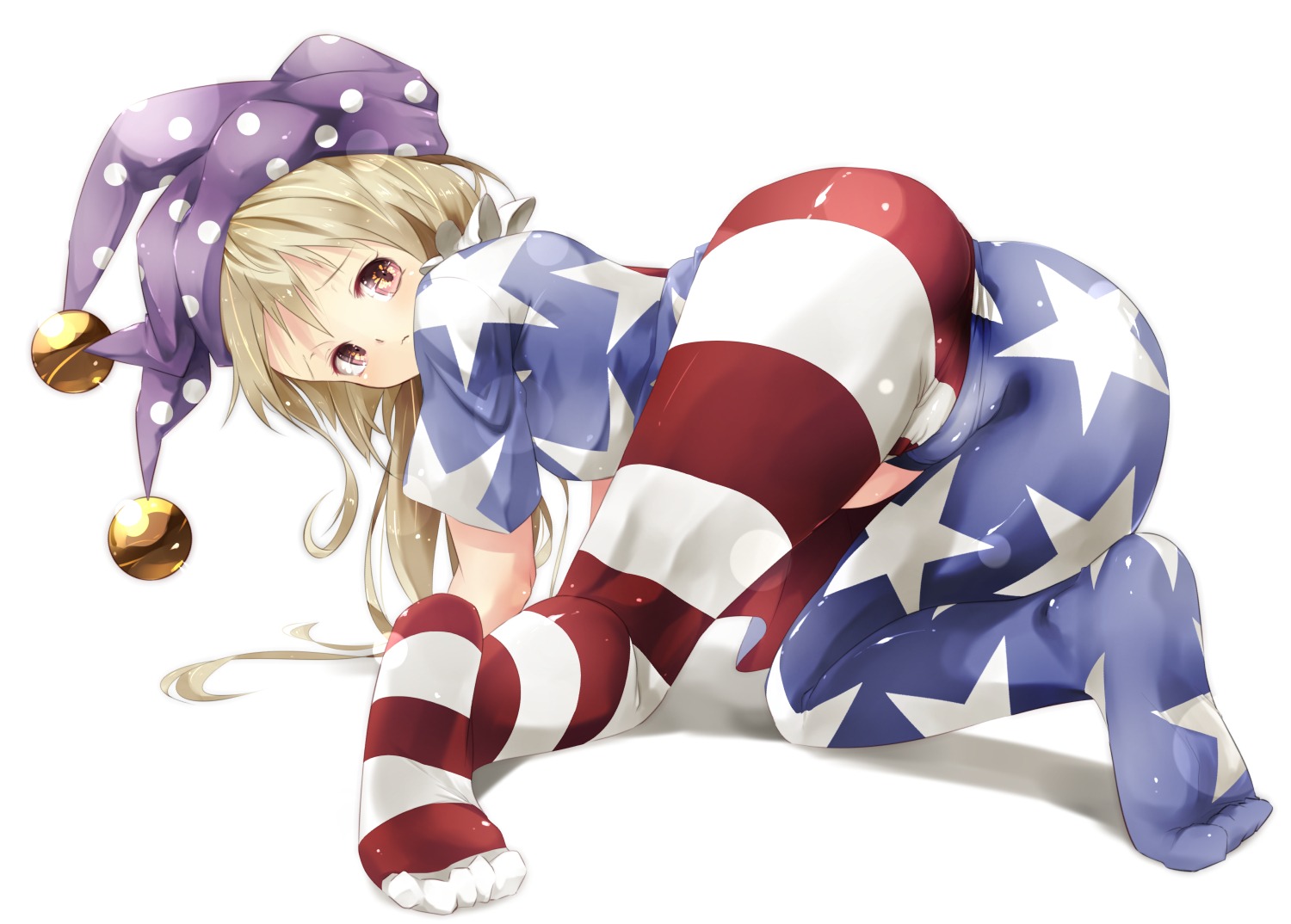 ass cameltoe clownpiece feet goril.l.la pantyhose touhou