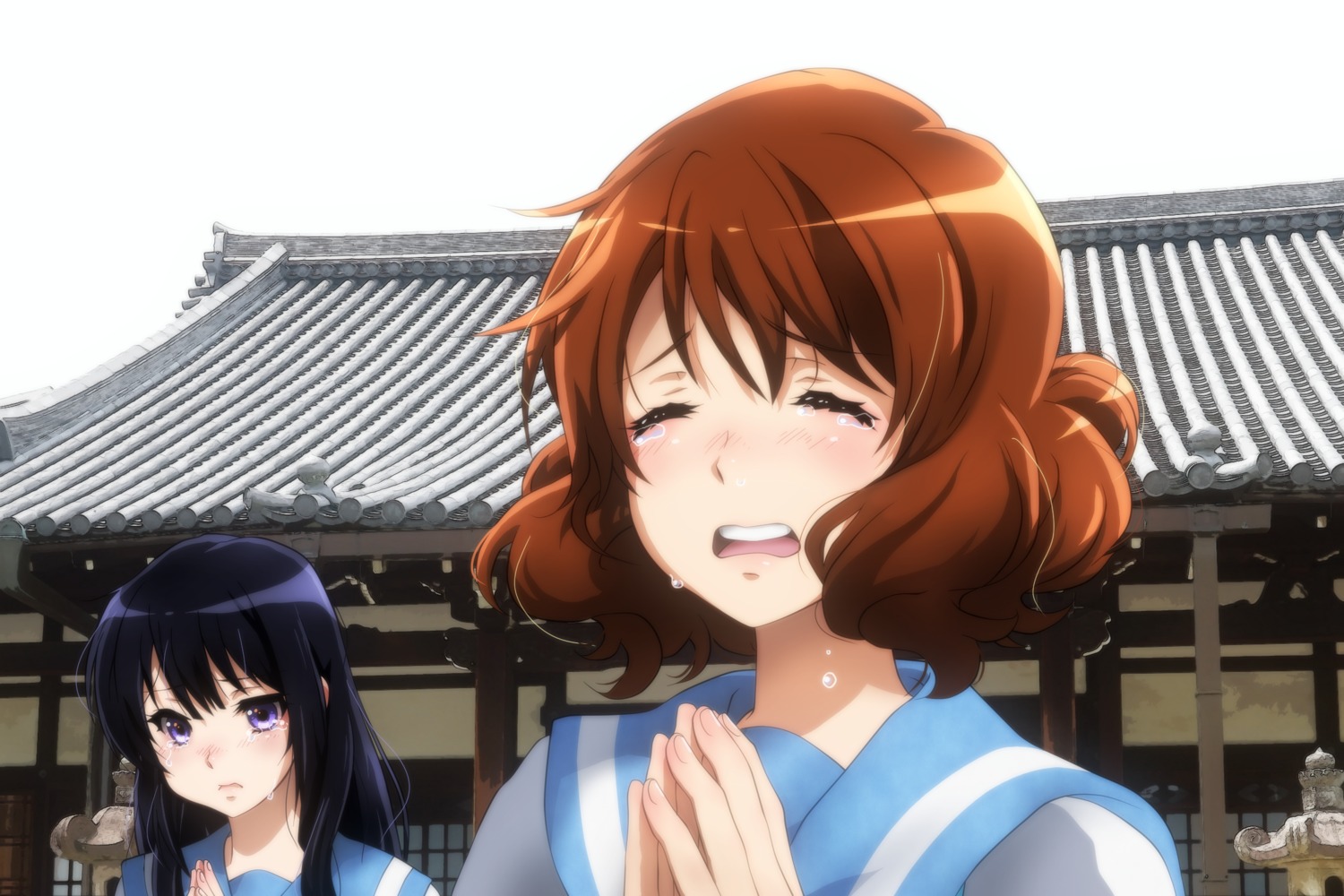 genya_(genya67) hibike!_euphonium kousaka_reina oumae_kumiko seifuku