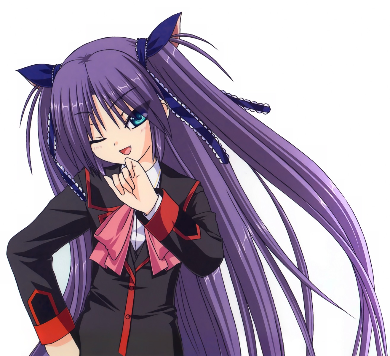 key little_busters! na-ga sasasegawa_sasami seifuku