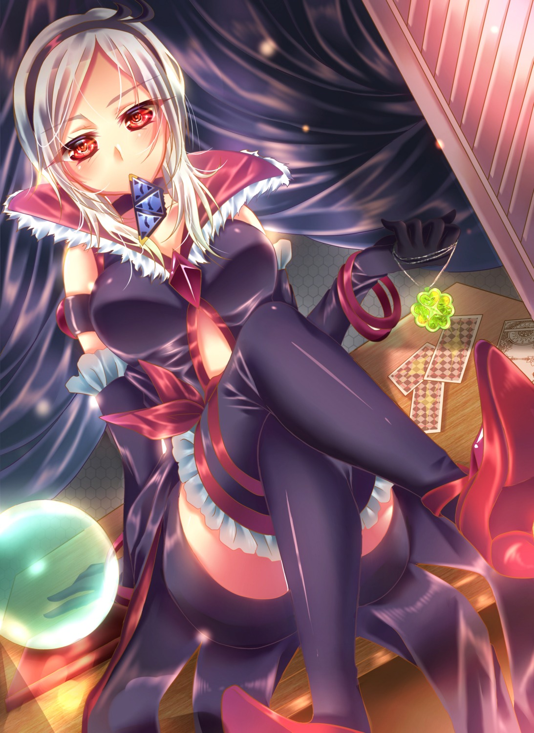 dress eas fresh_precure! heels higashi_setsuna precure thighhighs touki_matsuri