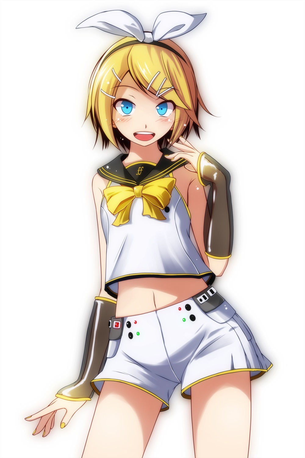 kagamine_rin tsukishiro_saika vocaloid