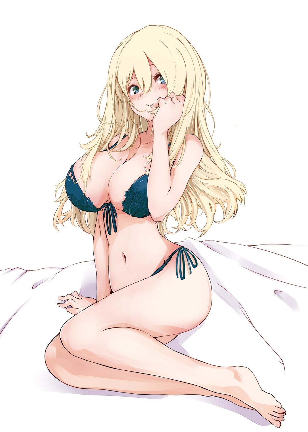 atago_(kancolle) bra kantai_collection lingerie pantsu rizzl string_panties