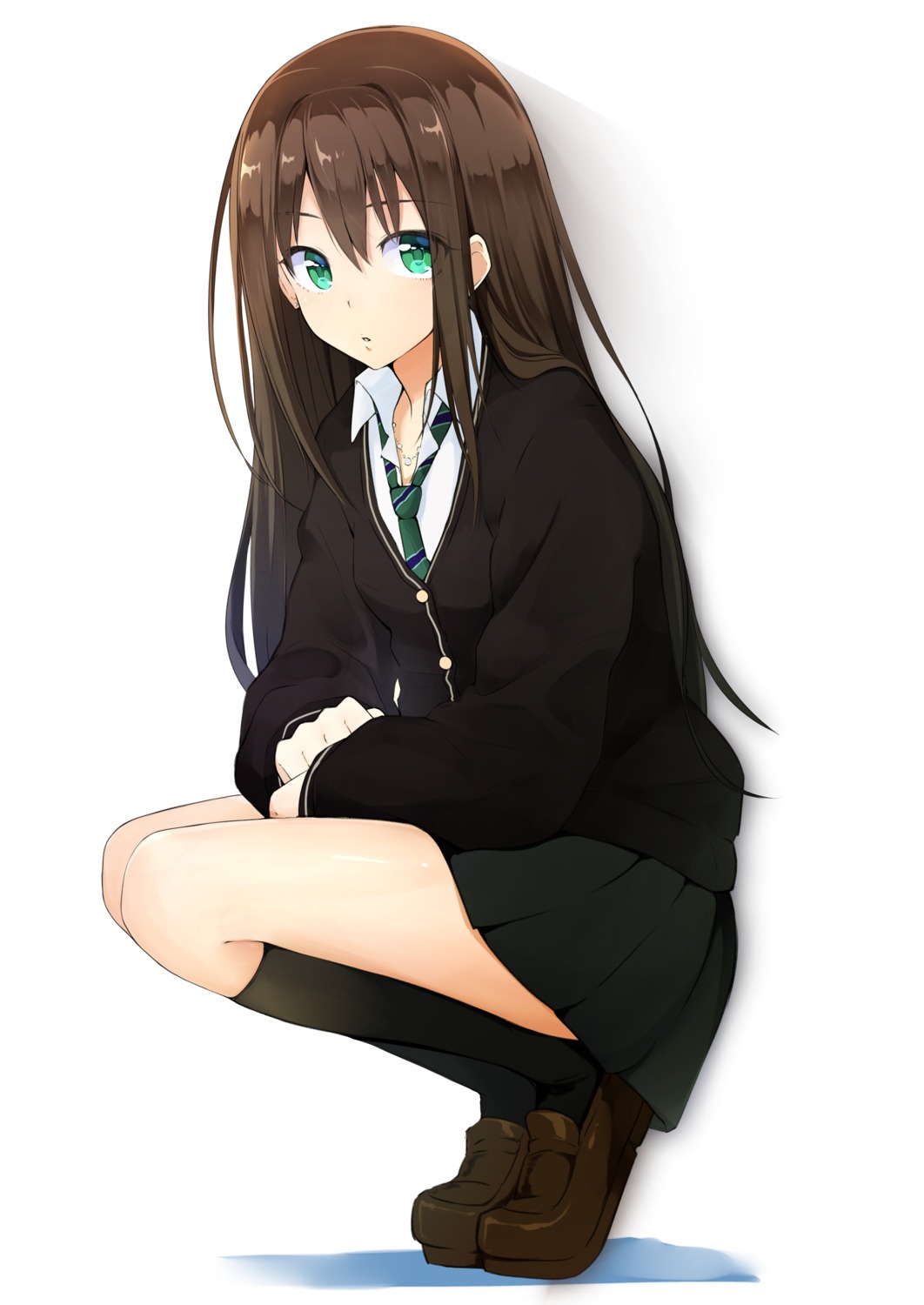 kazenoko seifuku shibuya_rin sweater the_idolm@ster the_idolm@ster_cinderella_girls