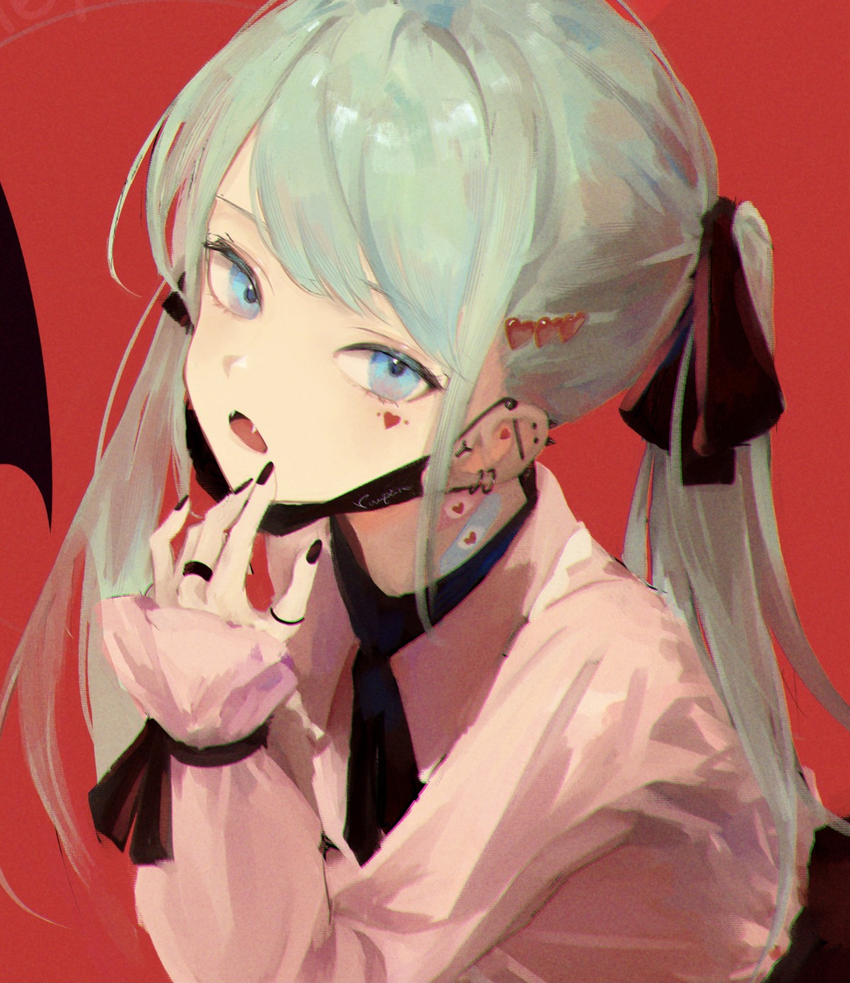 7ife bandaid hatsune_miku vampire_(vocaloid) vocaloid