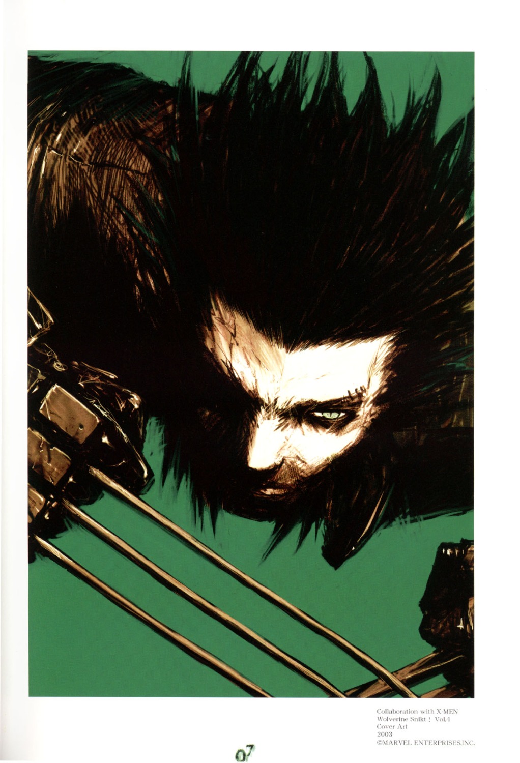 male marvel tsutomu_nihei wolverine x-men