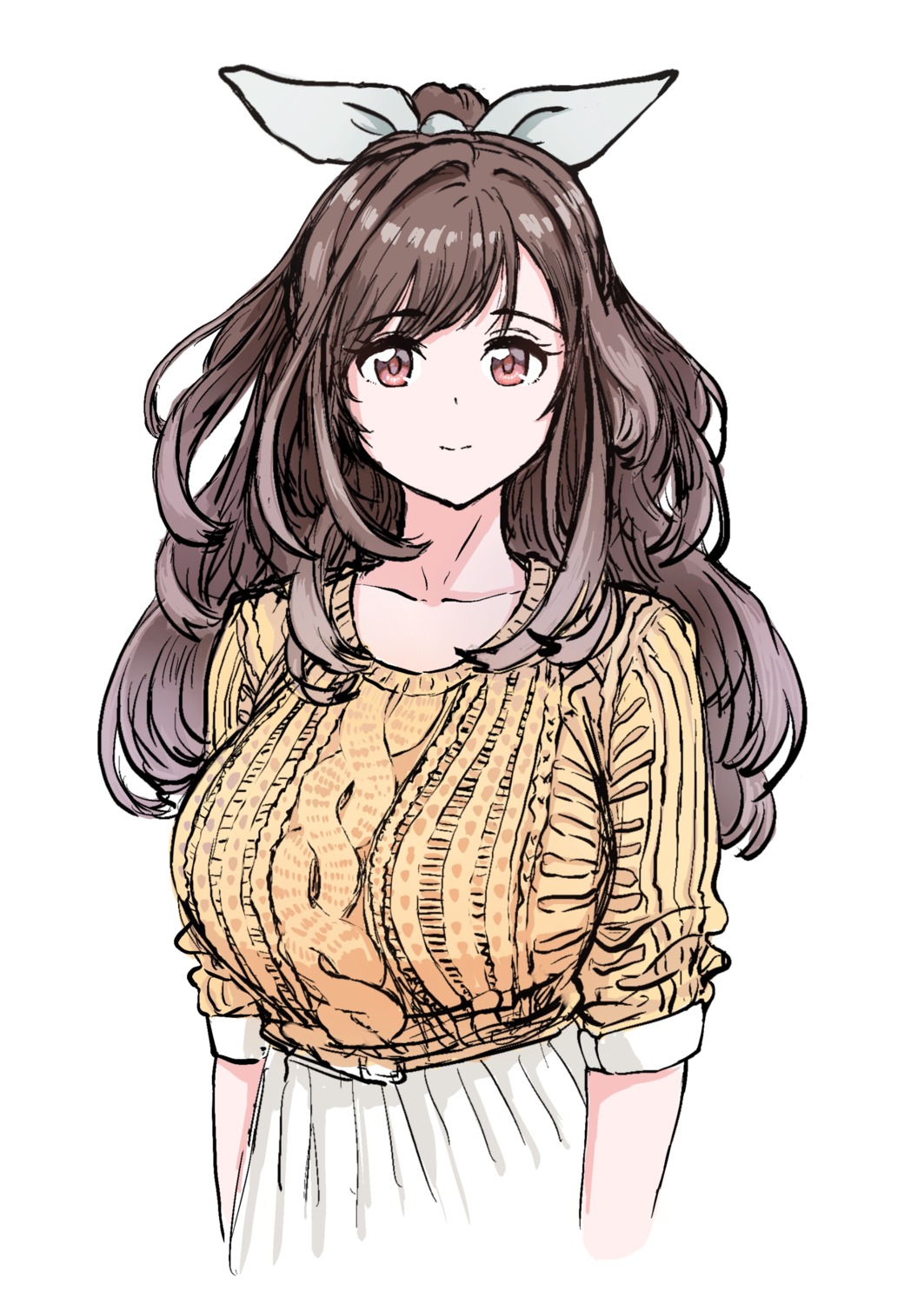 sweater the_idolm@ster the_idolm@ster_shiny_colors tsukioka_kogane ushimochi