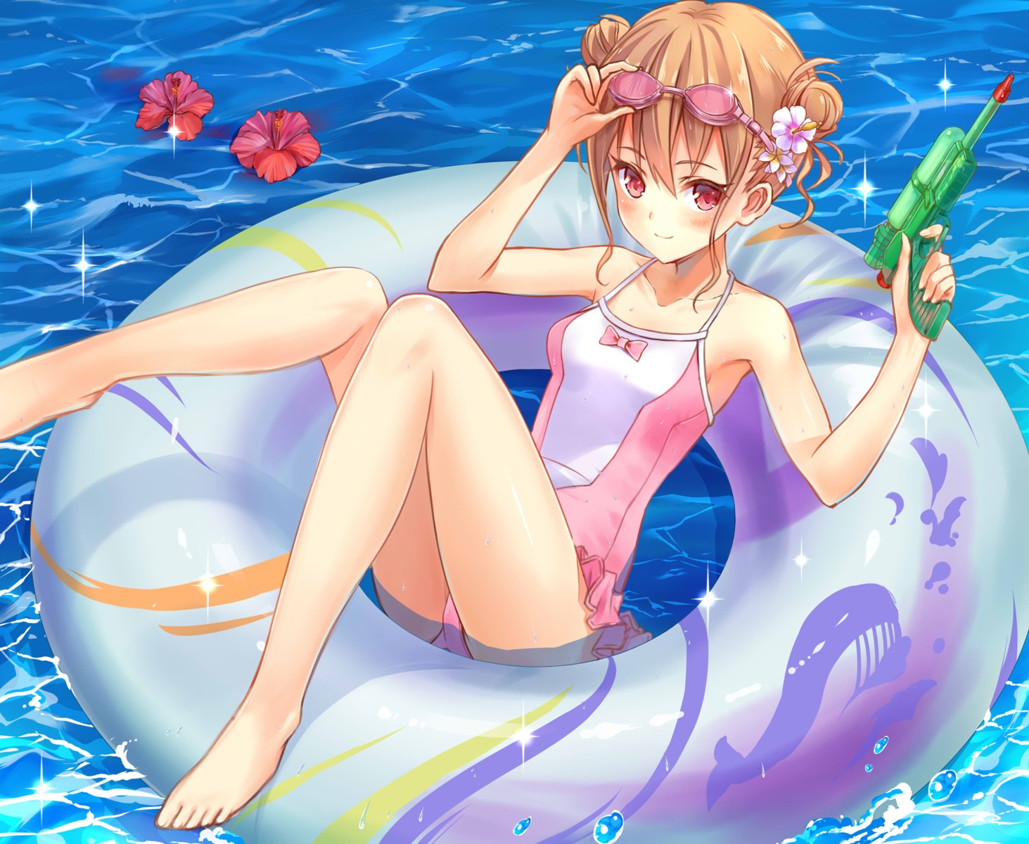 feet swimsuits tsumiwara wet