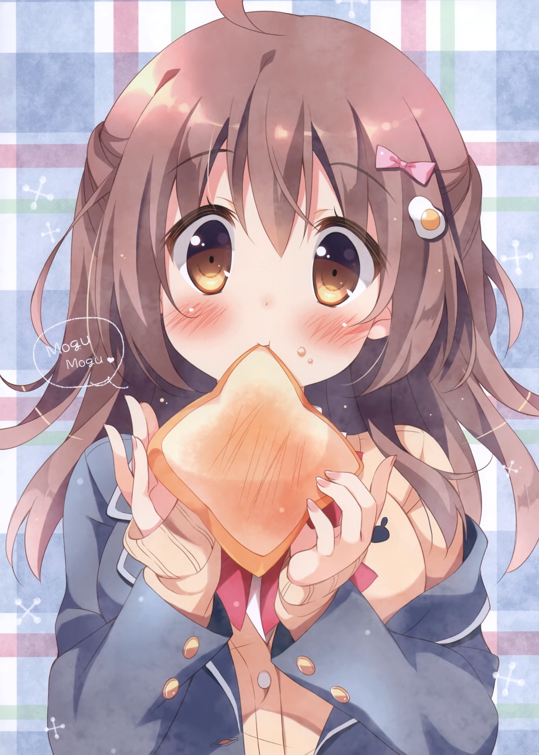 cocoa_(pan) pan pan_no_mimi seifuku sweater
