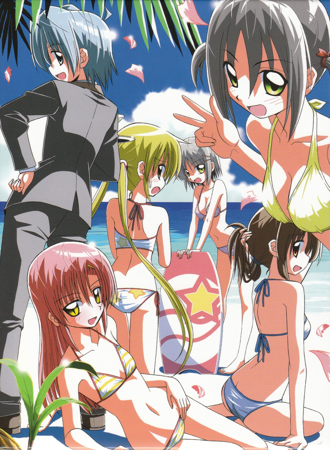 aizawa_sakuya ayasaki_hayate bikini hata_kenjirou hayate_no_gotoku katsura_hinagiku maria nishizawa_ayumu sanzenin_nagi swimsuits