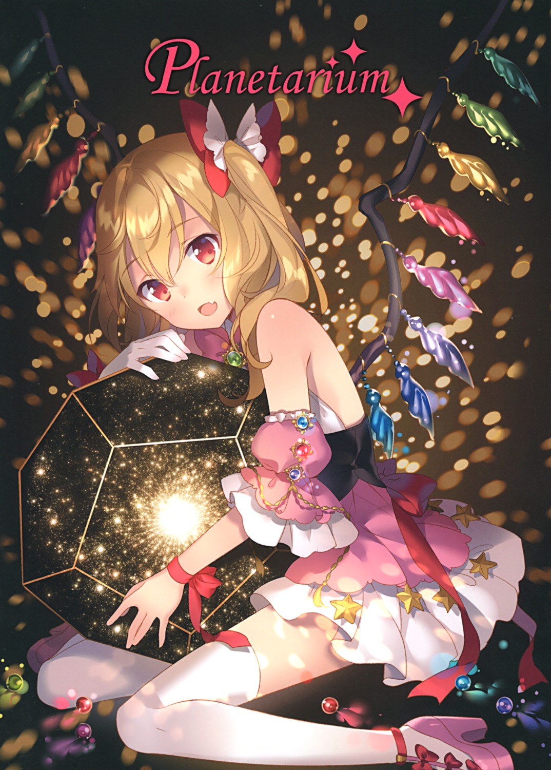 flandre_scarlet heels possible_duplicate rie thighhighs touhou wings