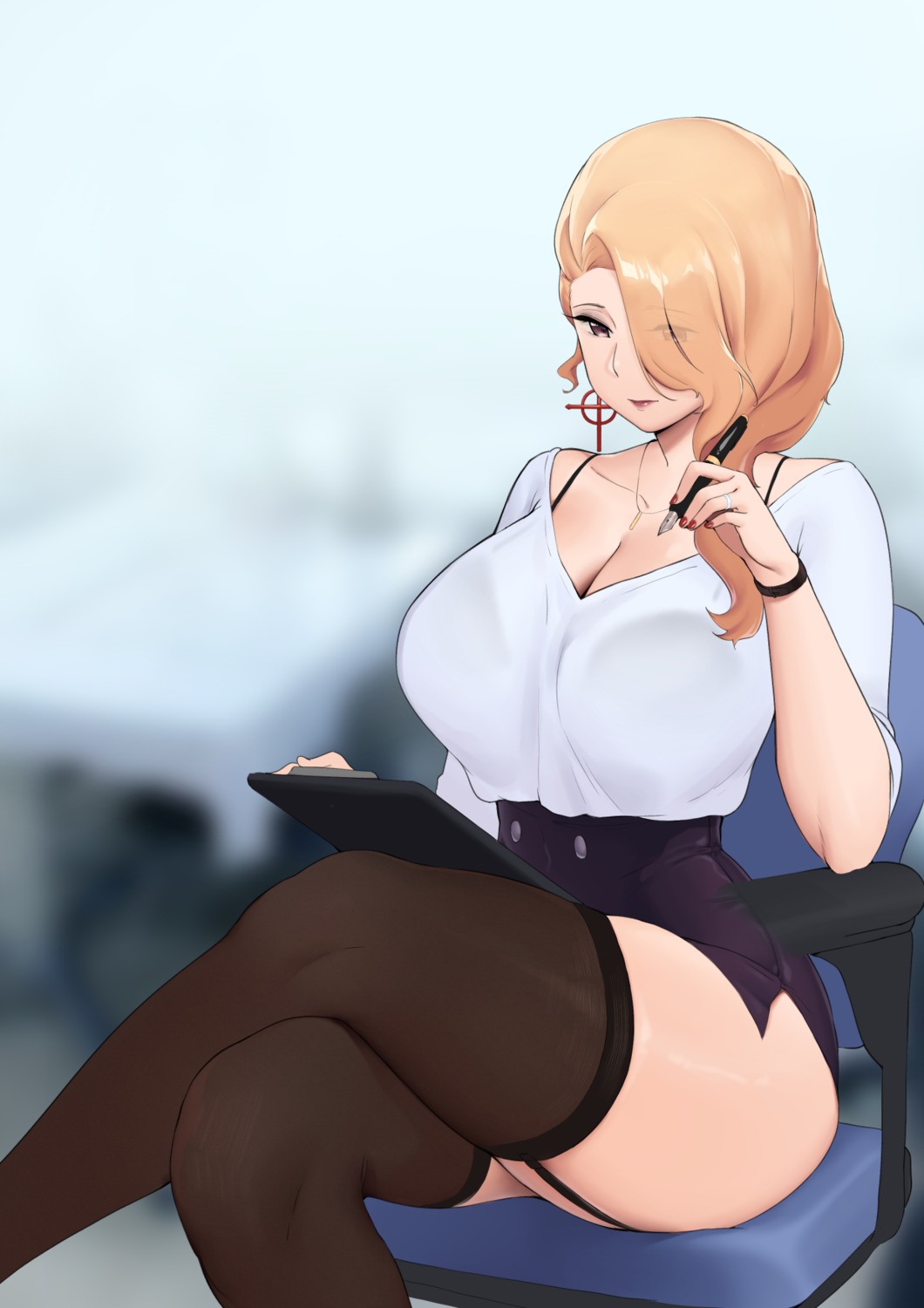 bra last_origin moebell0 see_through skirt_lift stockings thighhighs