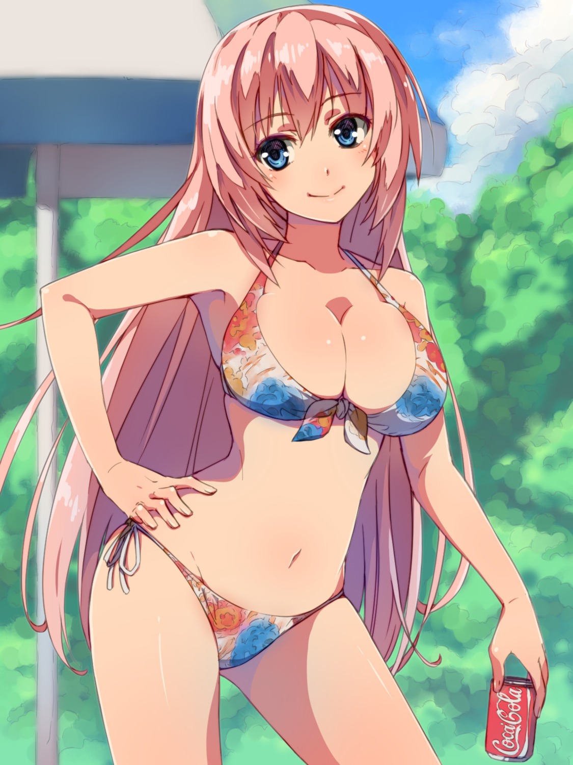 bikini chiharu_(9654784) cleavage ichinose_honami swimsuits youkoso_jitsuryoku_shijou_shugi_no_kyoushitsu_e