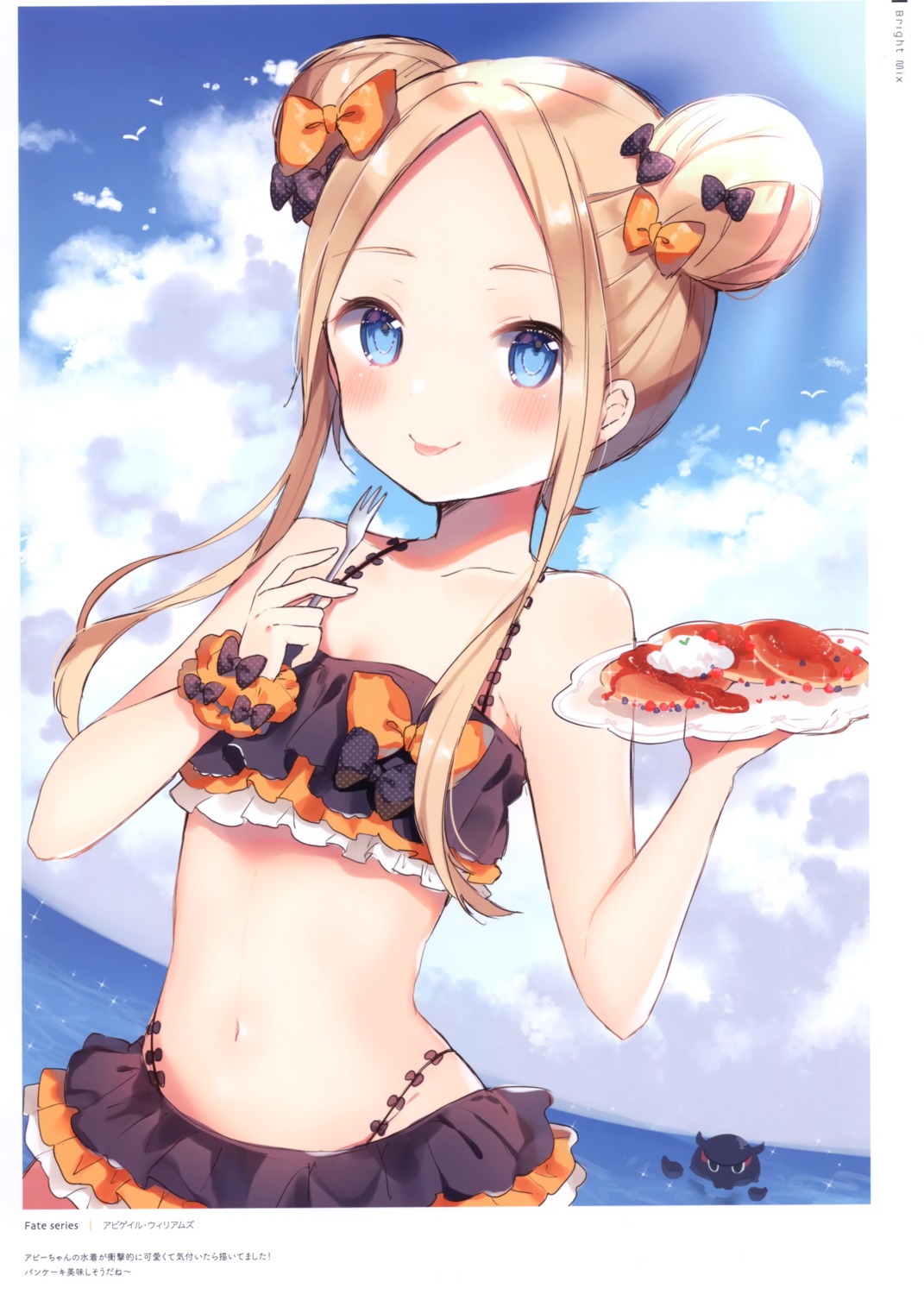 abigail_williams_(fate) bikini fate/grand_order gelatin* shiino_sera swimsuits