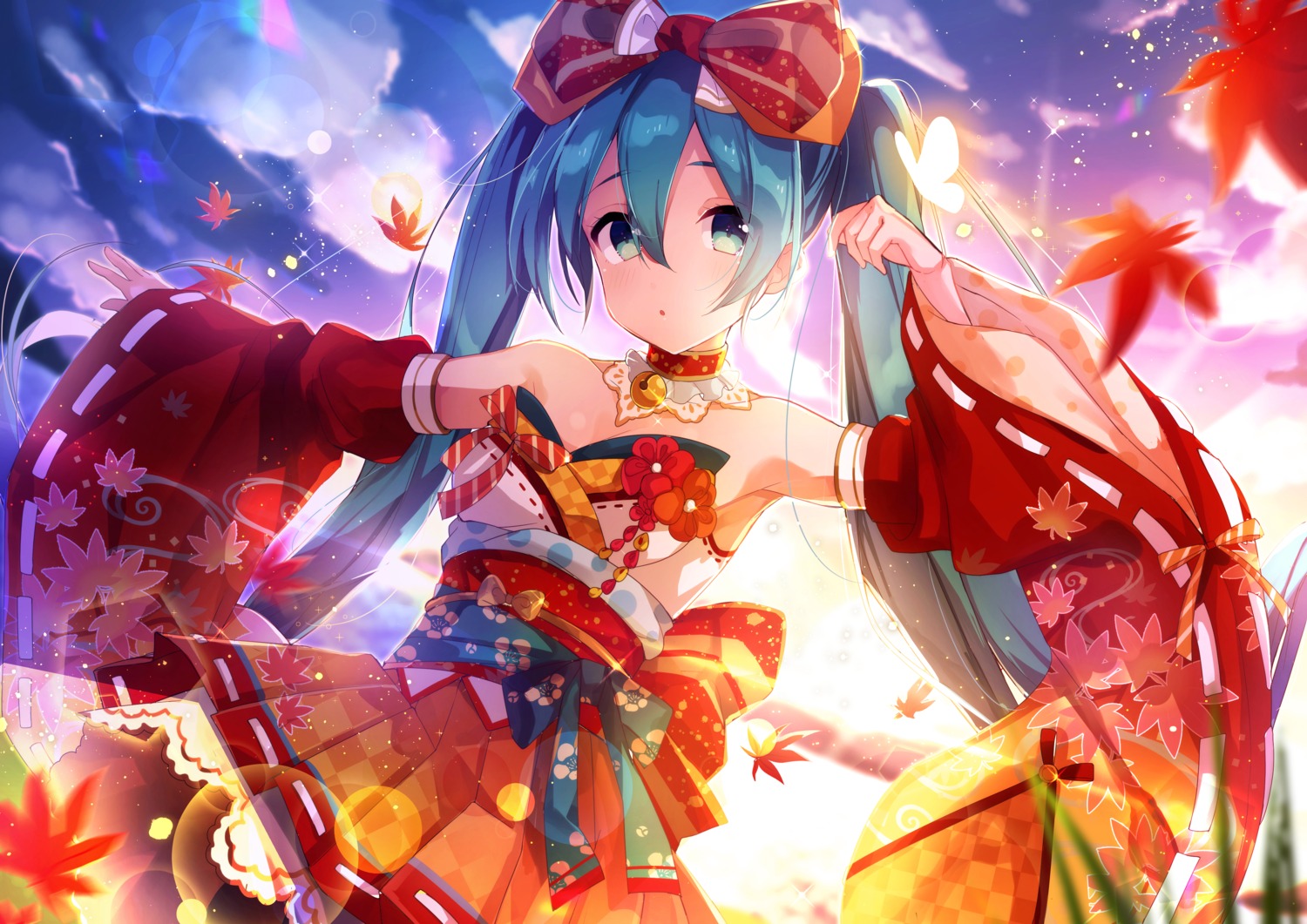 artist_revision goroo_(eneosu) hatsune_miku japanese_clothes kyoto_nippon_festival vocaloid