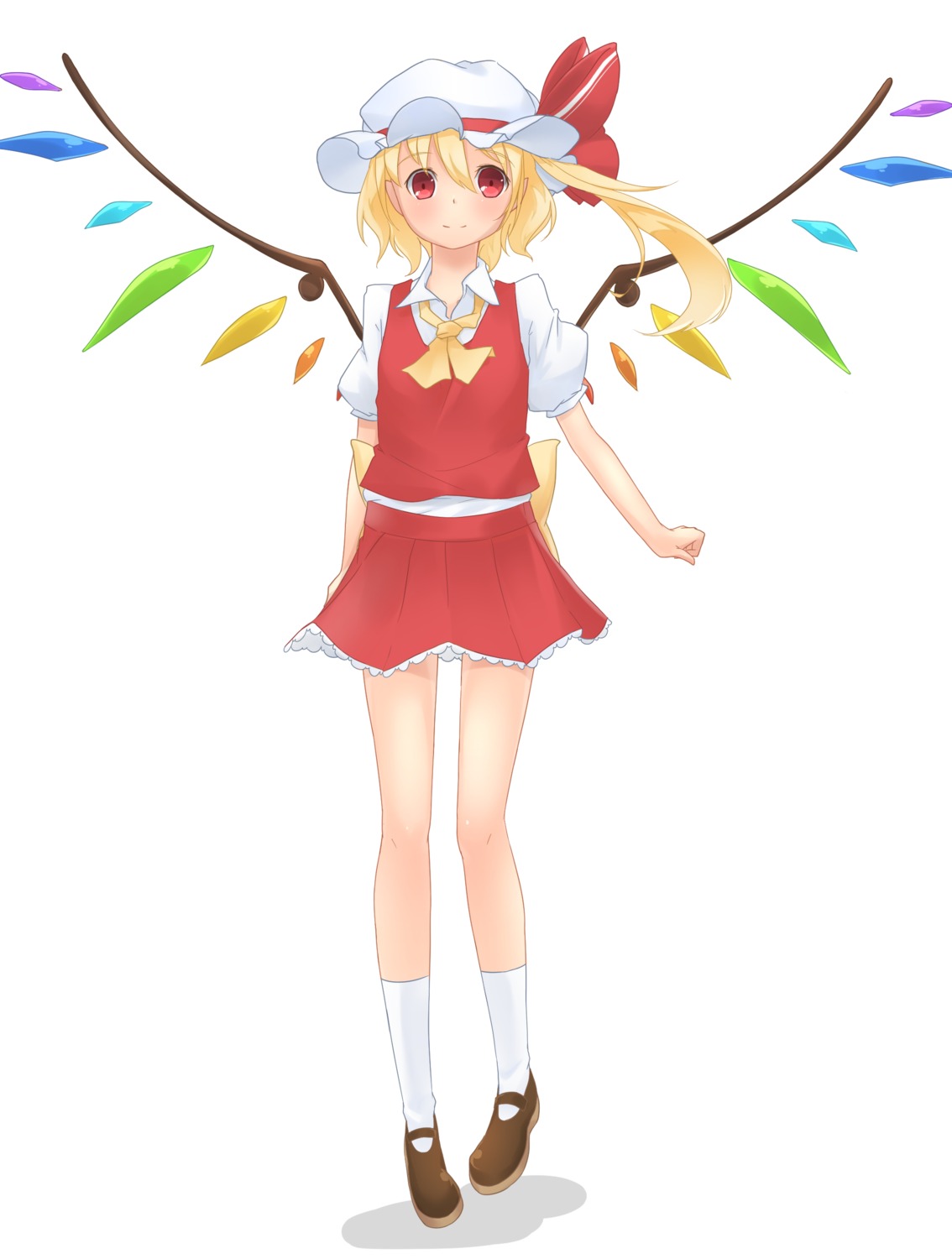 flandre_scarlet sakurea touhou wings