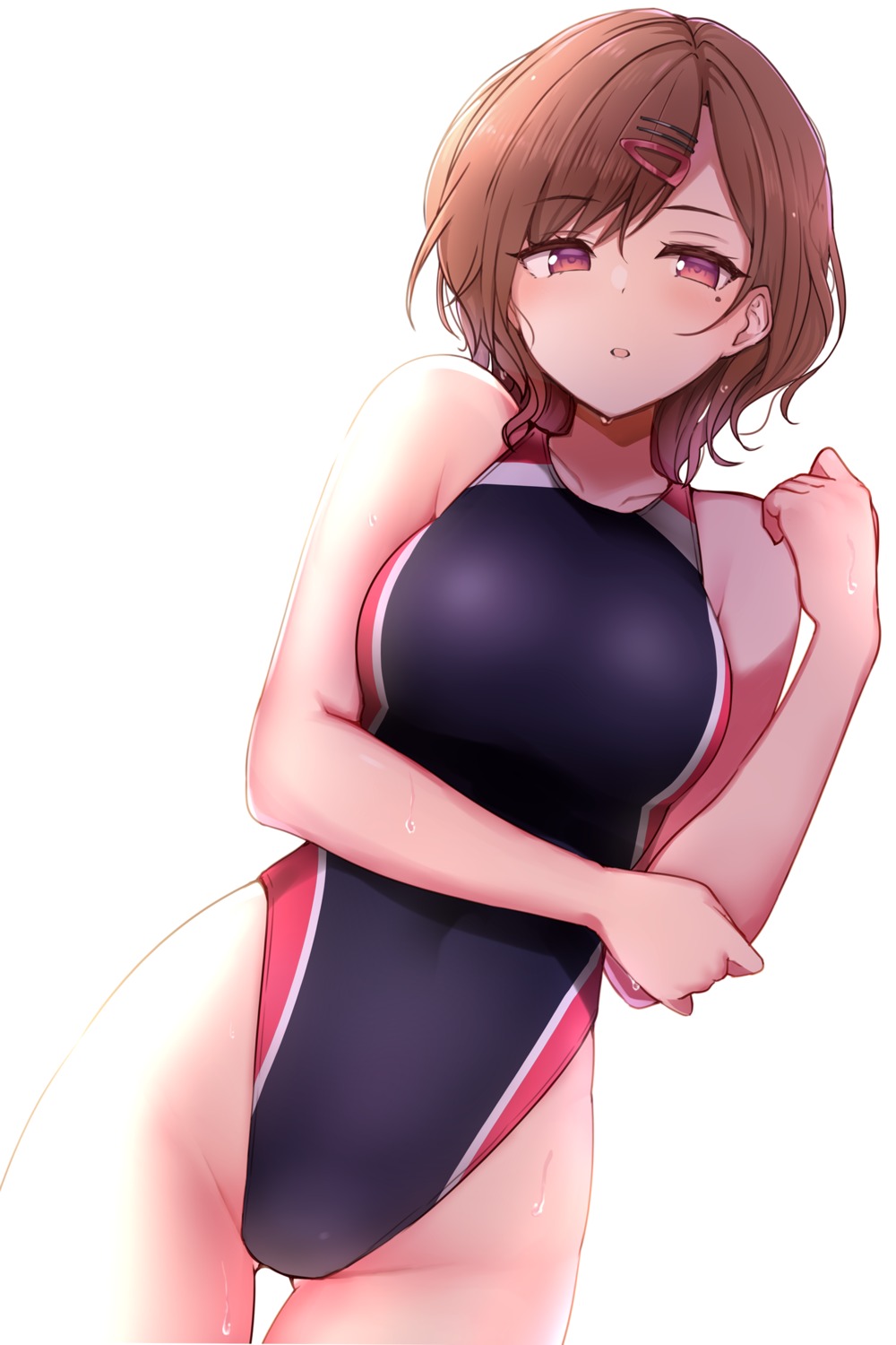 anko_dama higuchi_madoka swimsuits the_idolm@ster the_idolm@ster_shiny_colors