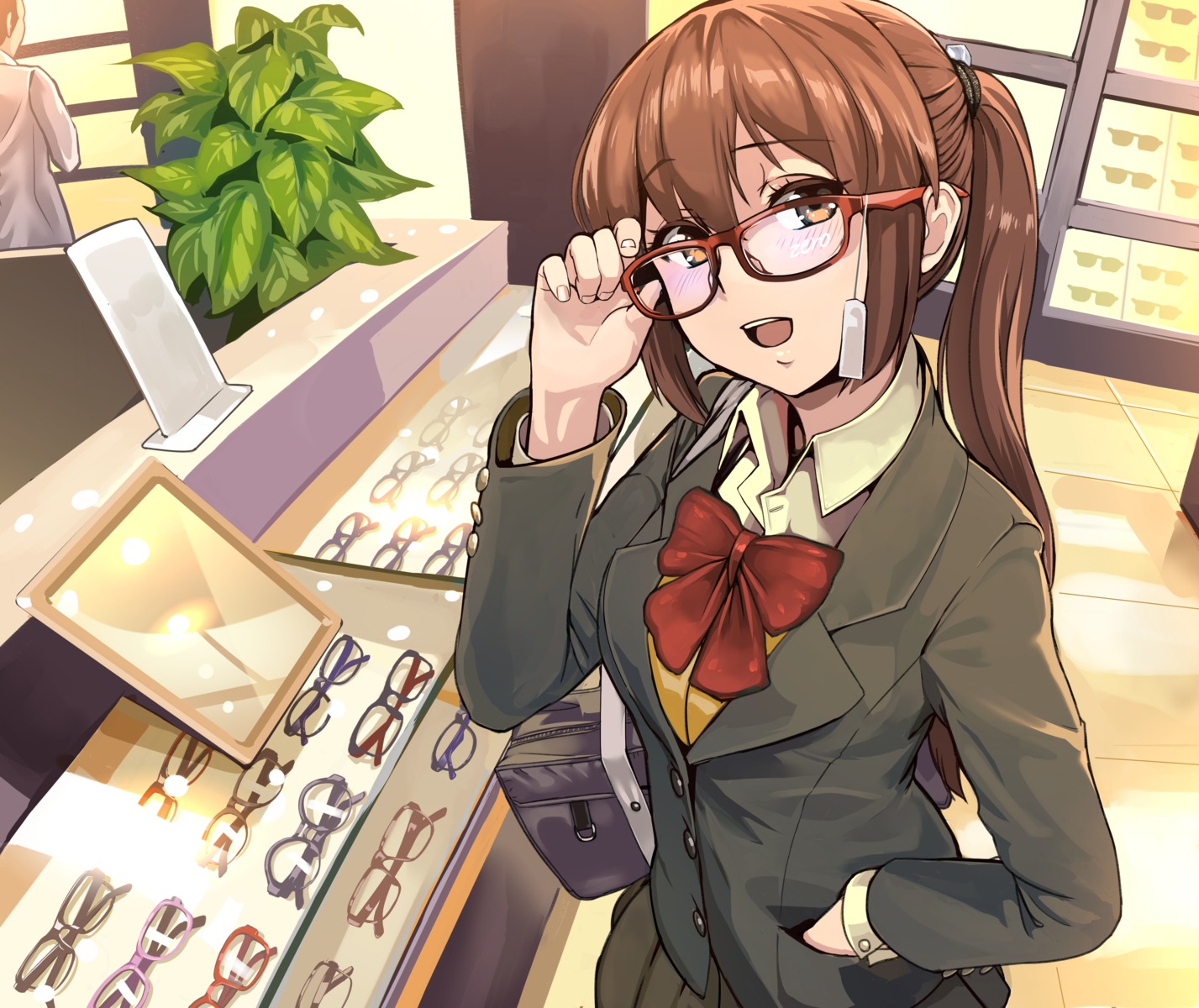 megane seifuku yewang19