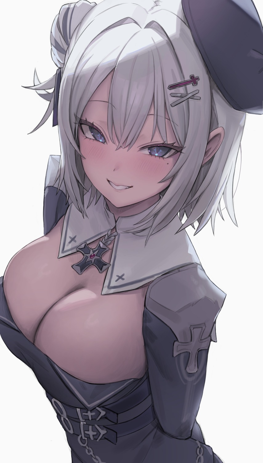 azur_lane freng jade_(azur_lane) no_bra