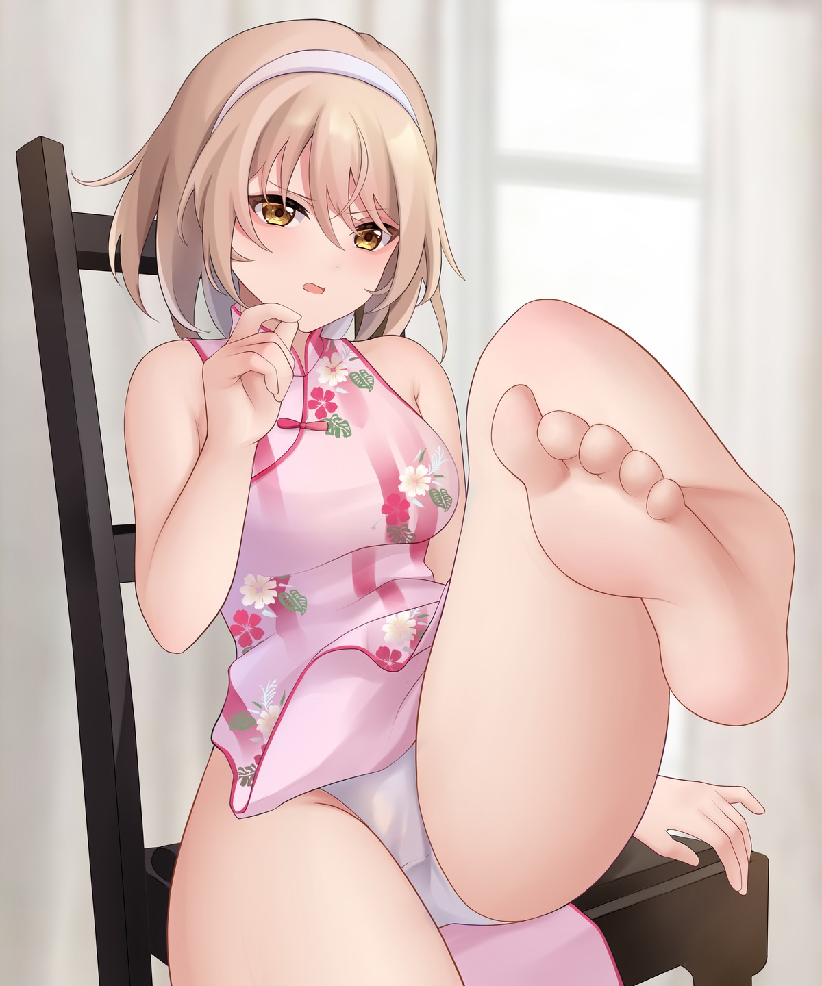 asagiri_ai chinadress feet pantsu skirt_lift