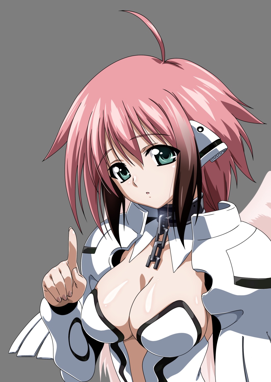 cleavage ikaros sora_no_otoshimono transparent_png vector_trace wings