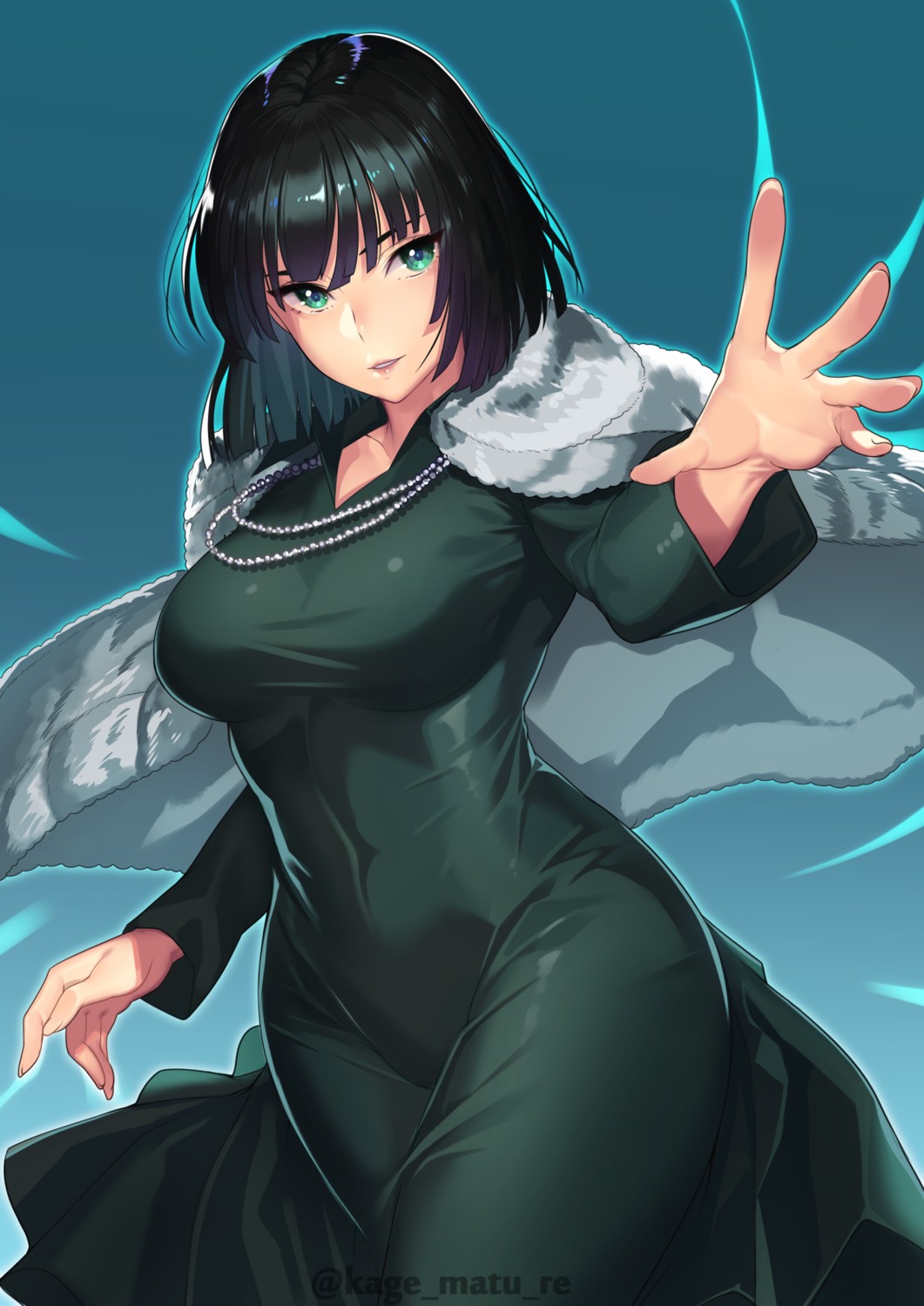 dress fubuki_(one_punch_man) kagematsuri one_punch_man