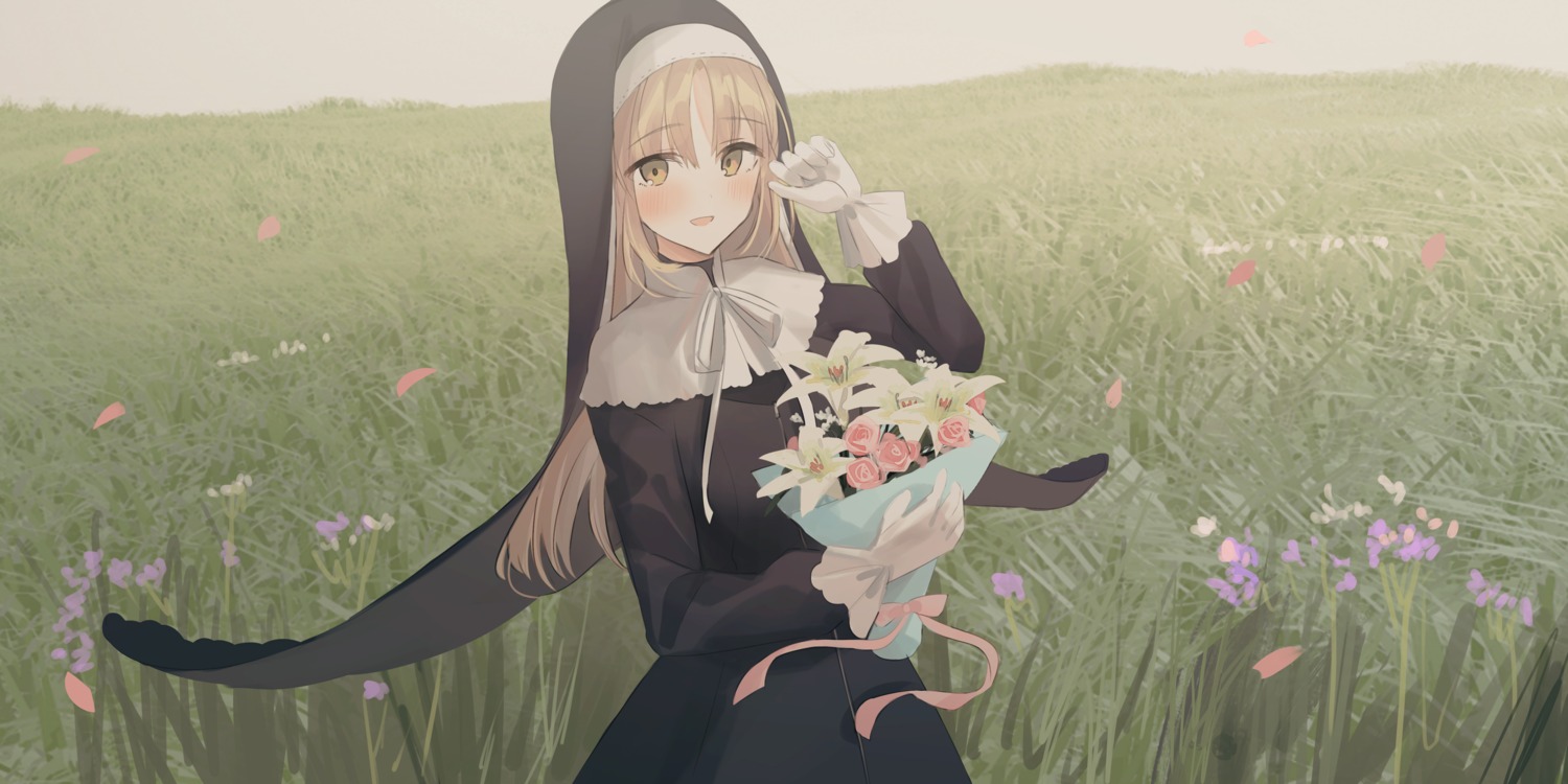 chihuri nijisanji nijisanji_seeds nun sister_cleaire